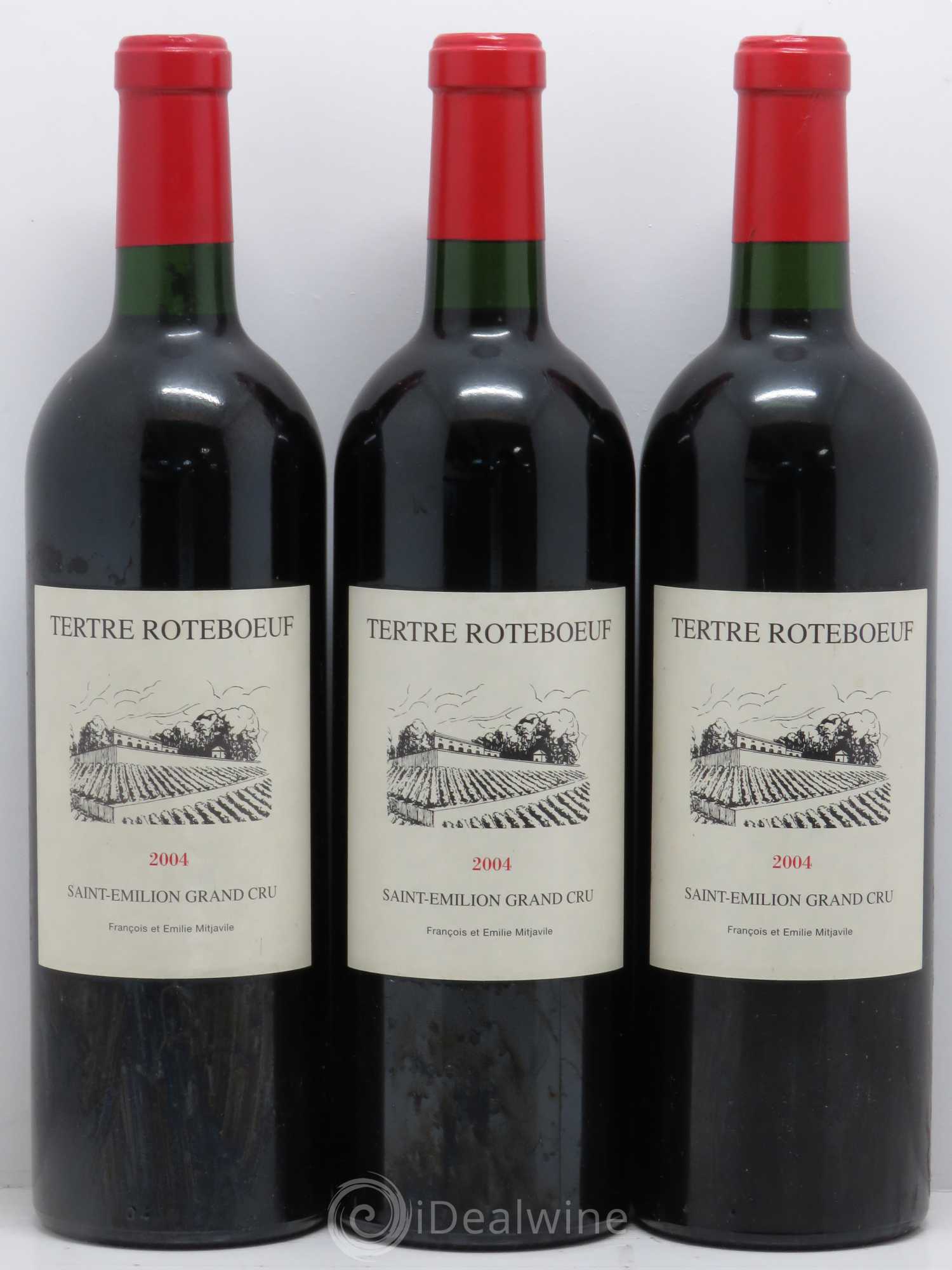 Château Tertre Roteboeuf 2004 - Posten von 6 Flaschen - 2