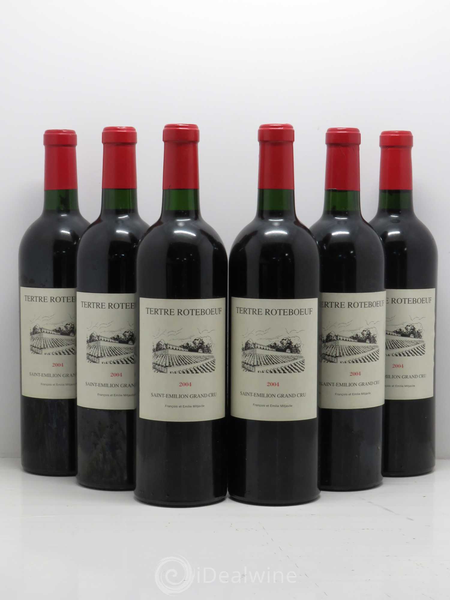 Château Tertre Roteboeuf 2004 - Posten von 6 Flaschen - 0