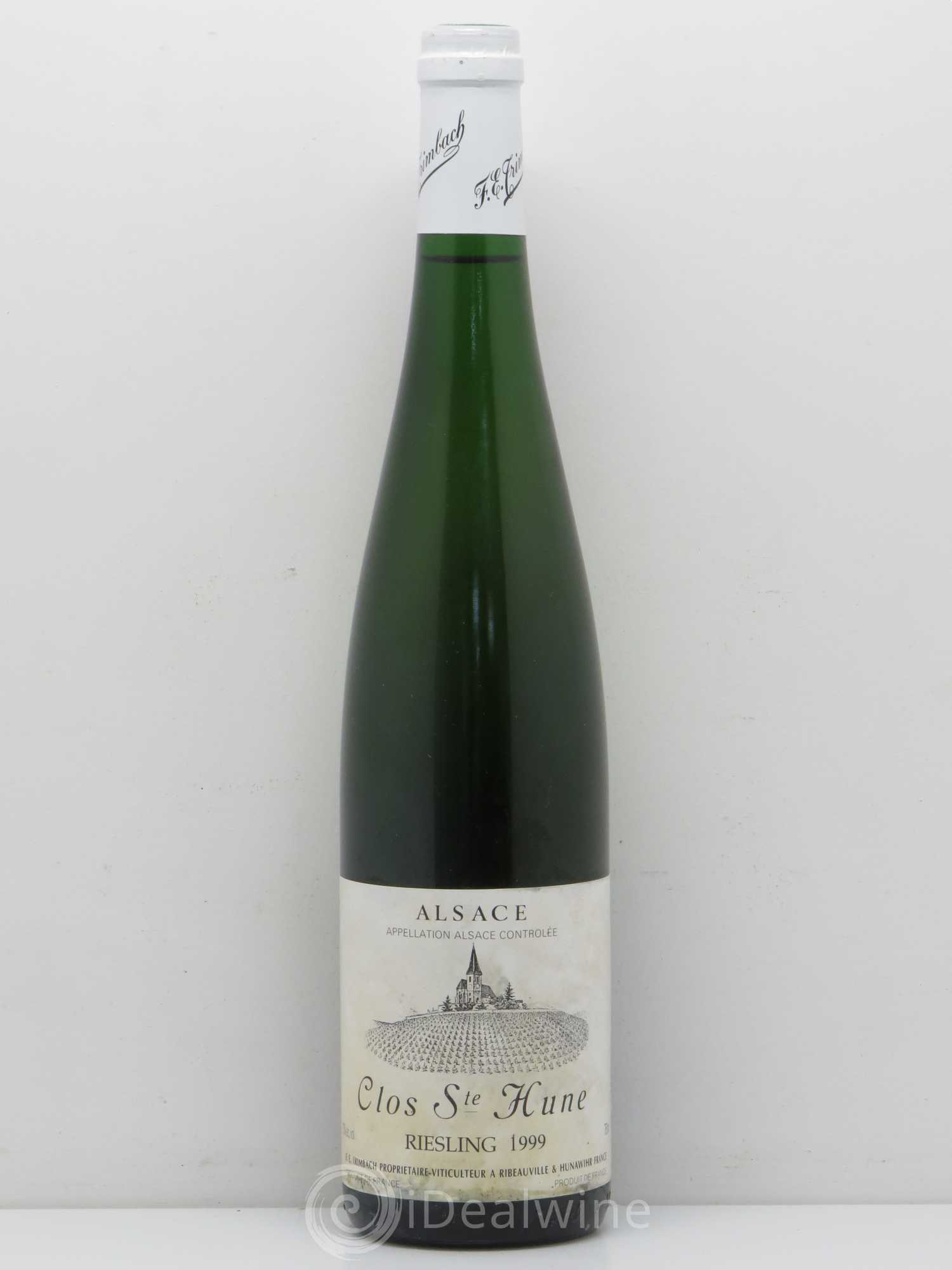 Alsace Riesling Clos Sainte-Hune Trimbach (Domaine) 1999 - Lot de 1 bouteille - 0