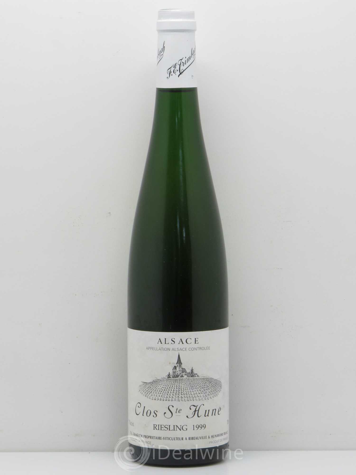 Alsace Riesling Clos Sainte-Hune Trimbach (Domaine) 1999 - Lot de 1 bouteille - 0