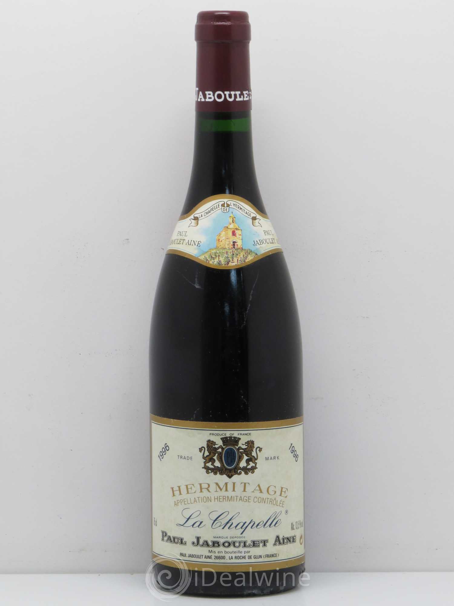 Hermitage La Chapelle Paul Jaboulet Ainé 1996 - Lot de 1 bouteille - 0
