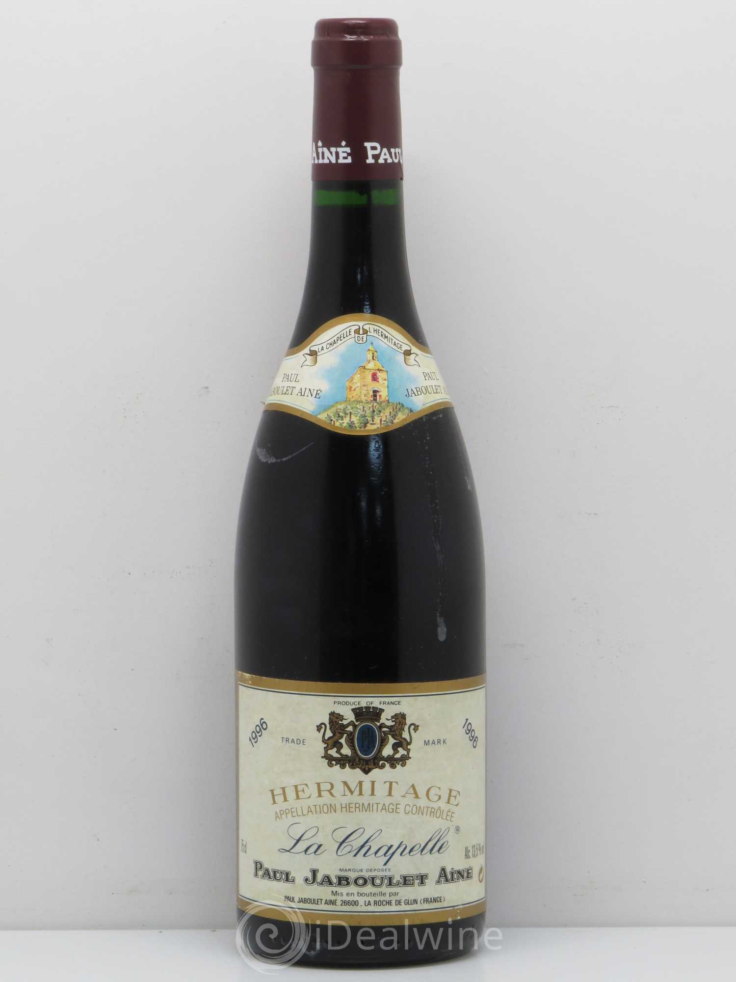 Hermitage La Chapelle Paul Jaboulet Ainé 1996 - Lot de 1 bouteille - 0