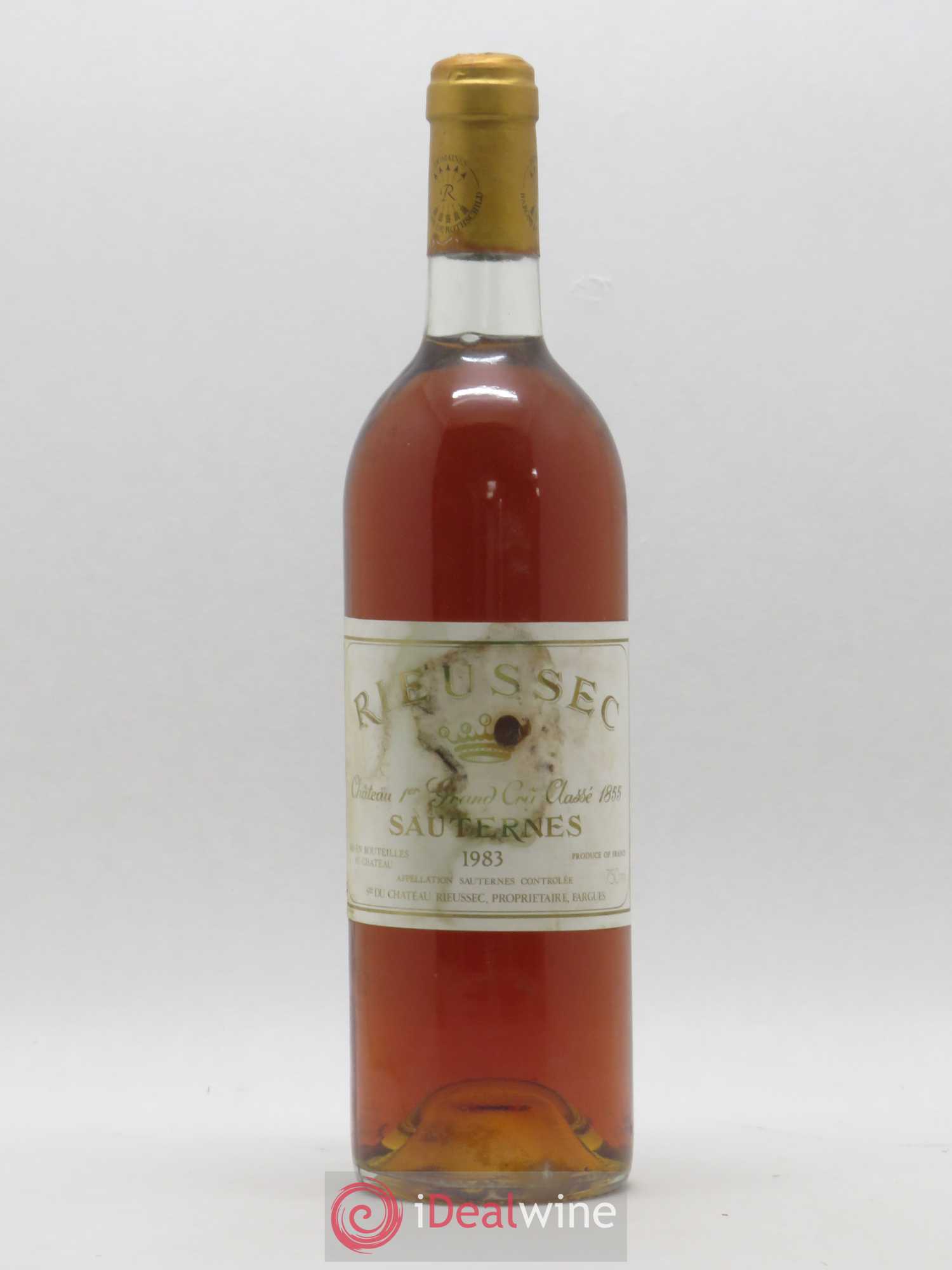 Château Rieussec 1er Grand Cru Classé 1983 - Posten von 1 Flasche - 0