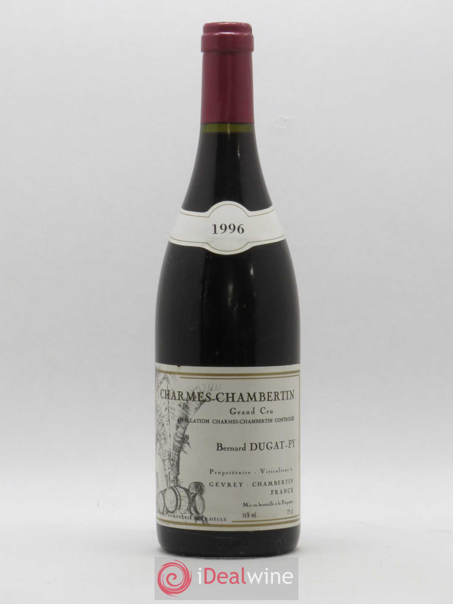 Charmes-Chambertin Grand Cru Dugat-Py 1996 - Lot de 1 bouteille - 0