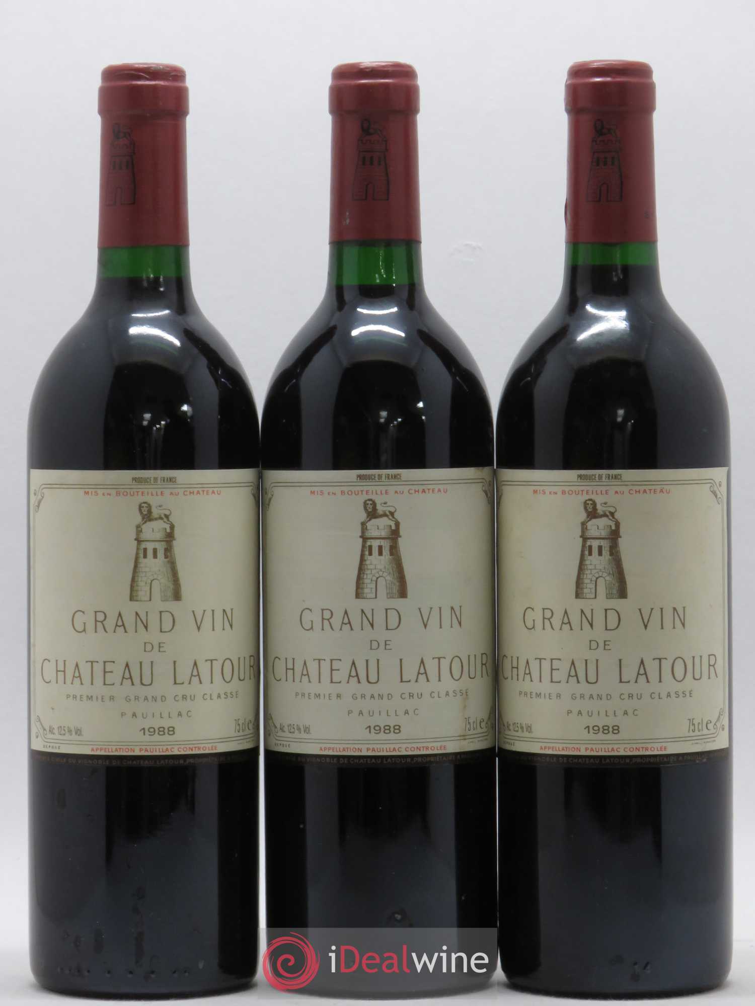 Château Latour 1er Grand Cru Classé 1988 - Lot de 6 bouteilles - 2
