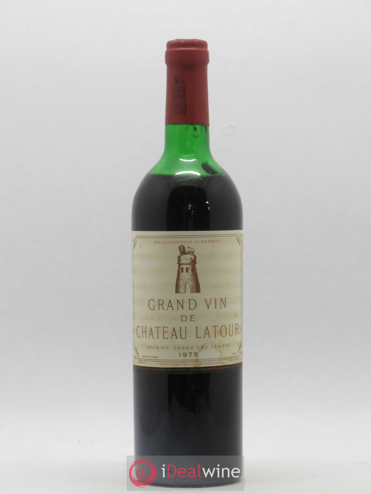 Château Latour 1er Grand Cru Classé 1975 - Lot de 1 bouteille - 0