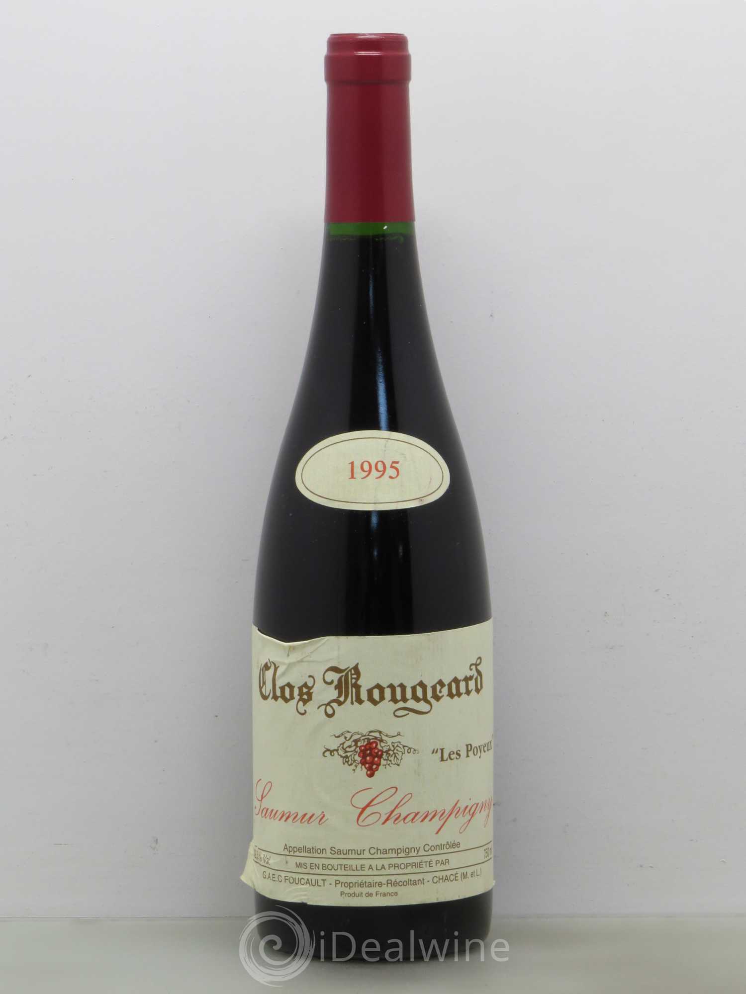 Saumur-Champigny Les Poyeux Clos Rougeard 1995 - Lot de 1 bouteille - 0