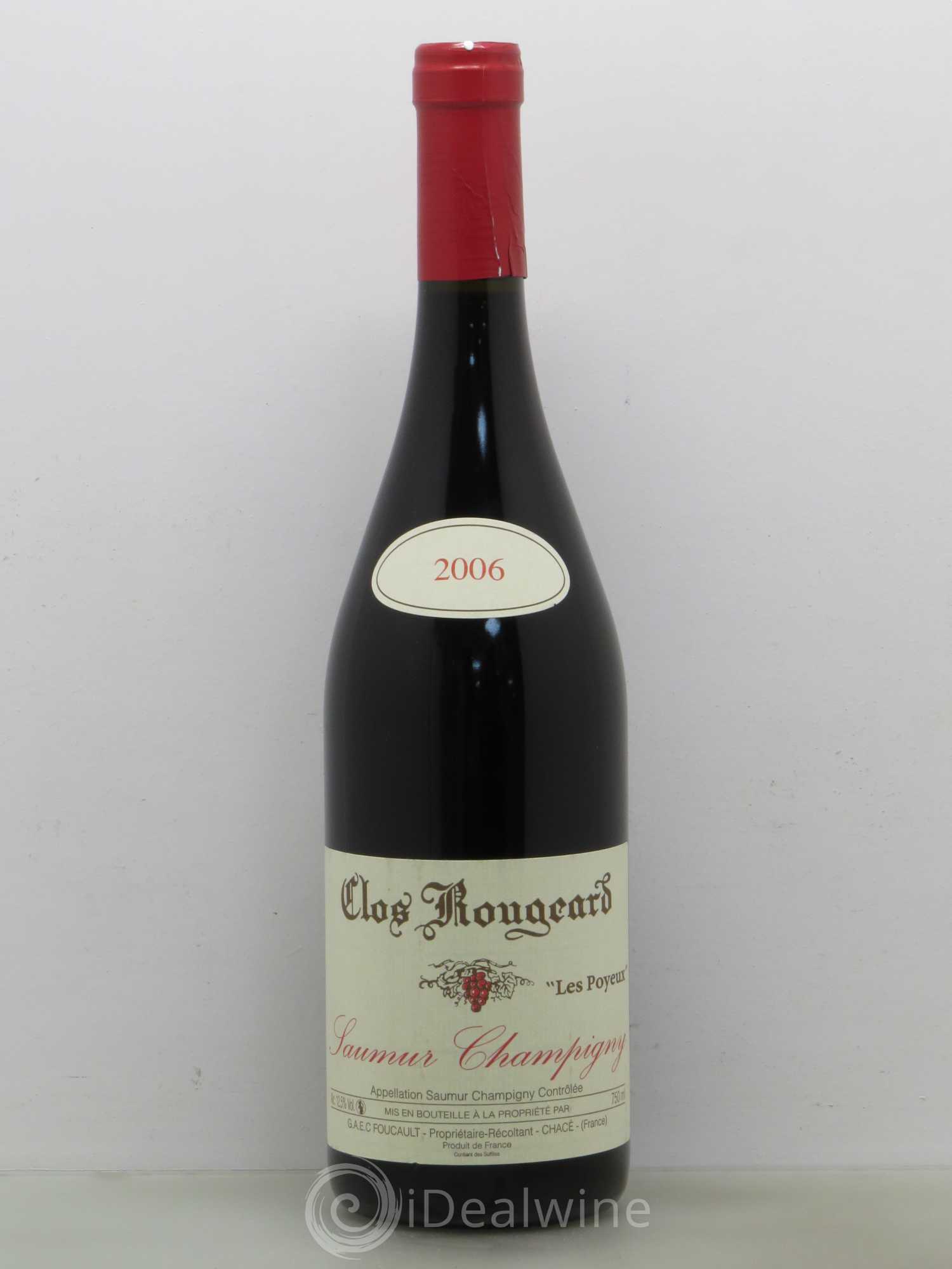 Saumur-Champigny Les Poyeux Clos Rougeard 2006 - Lot de 1 bouteille - 0