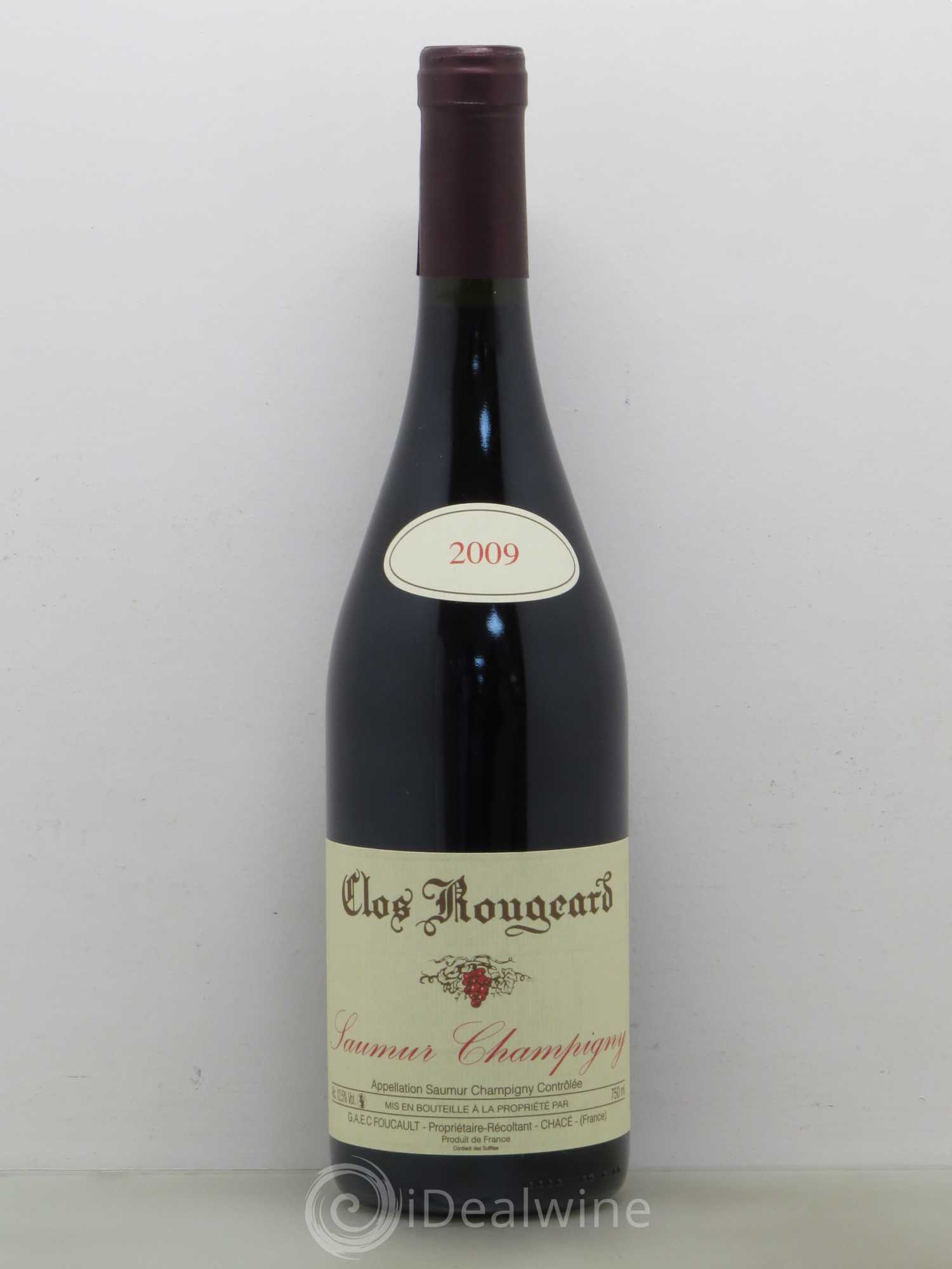 Saumur-Champigny Clos Rougeard 2009 - Lot de 1 bouteille - 0