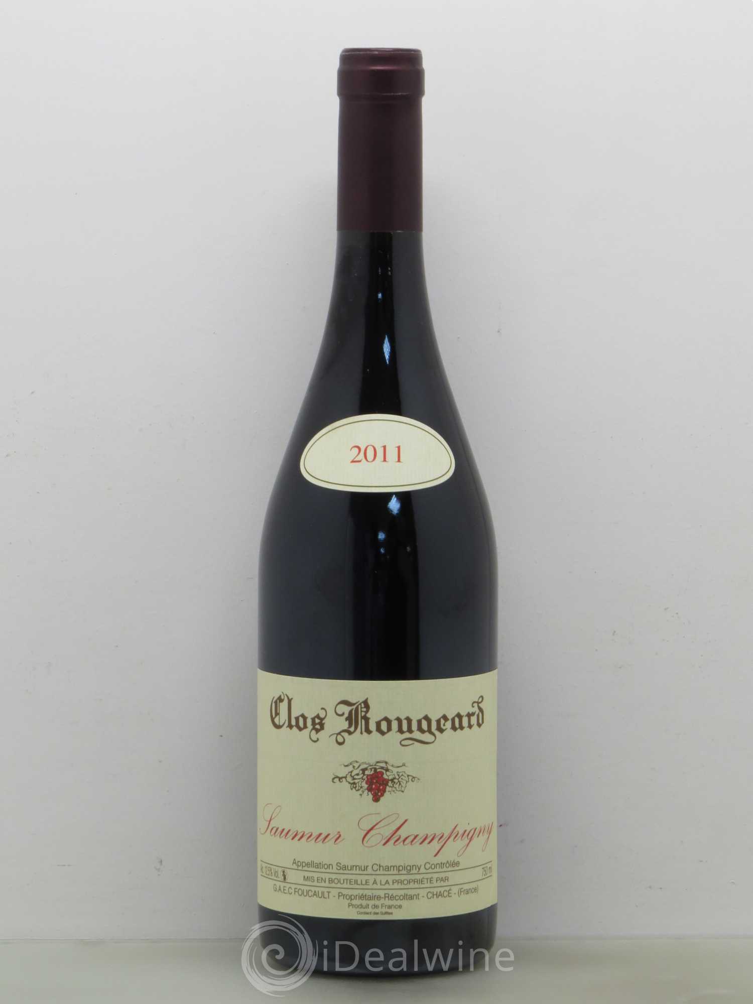 Saumur-Champigny Clos Rougeard 2011 - Lot de 1 bouteille - 0