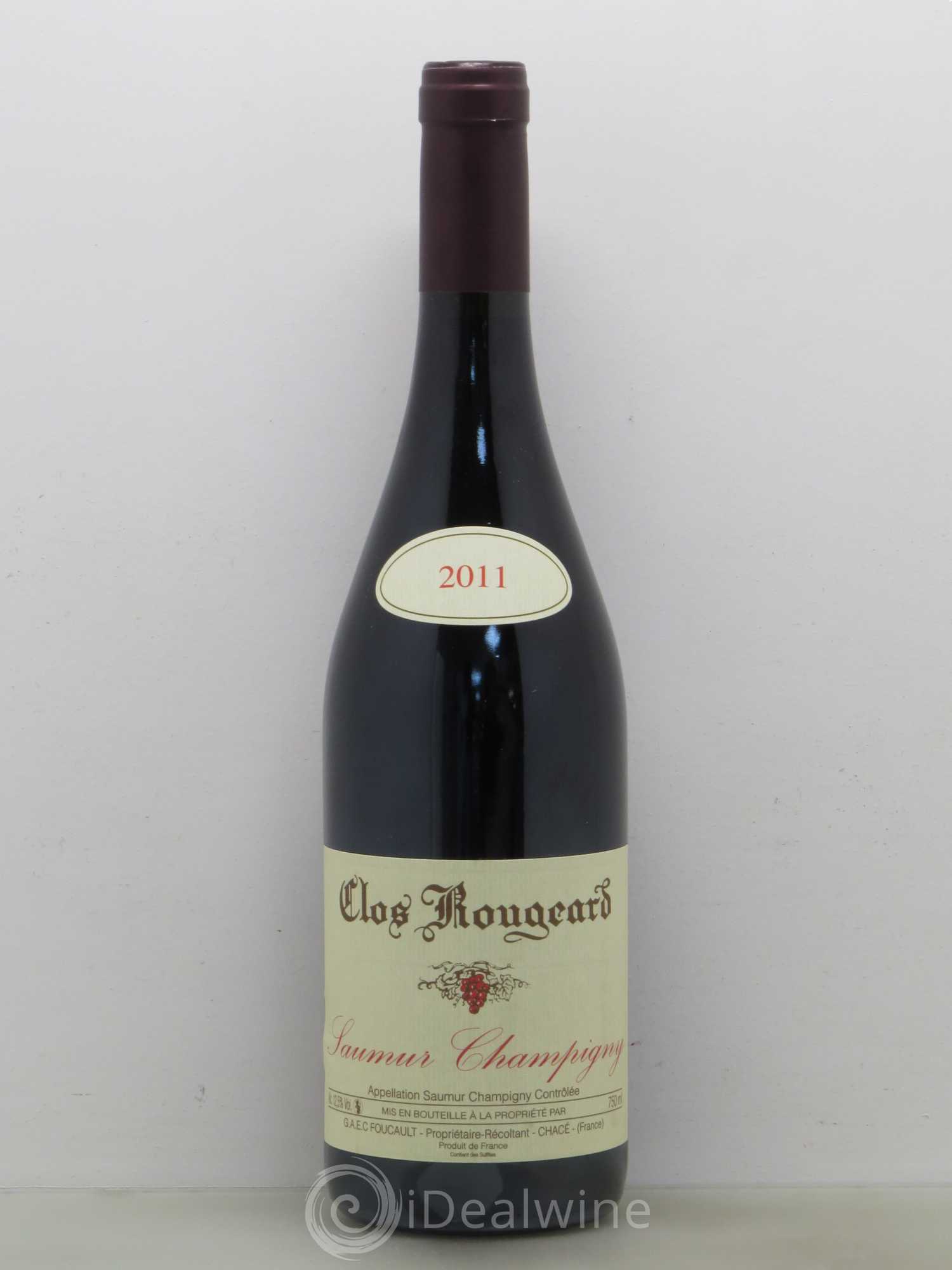 Saumur-Champigny Clos Rougeard 2011 - Lot de 1 bouteille - 0