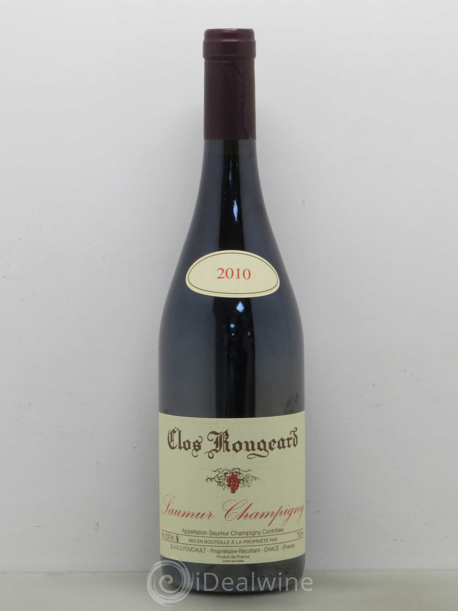 Saumur-Champigny Clos Rougeard 2010 - Lot de 1 bouteille - 0