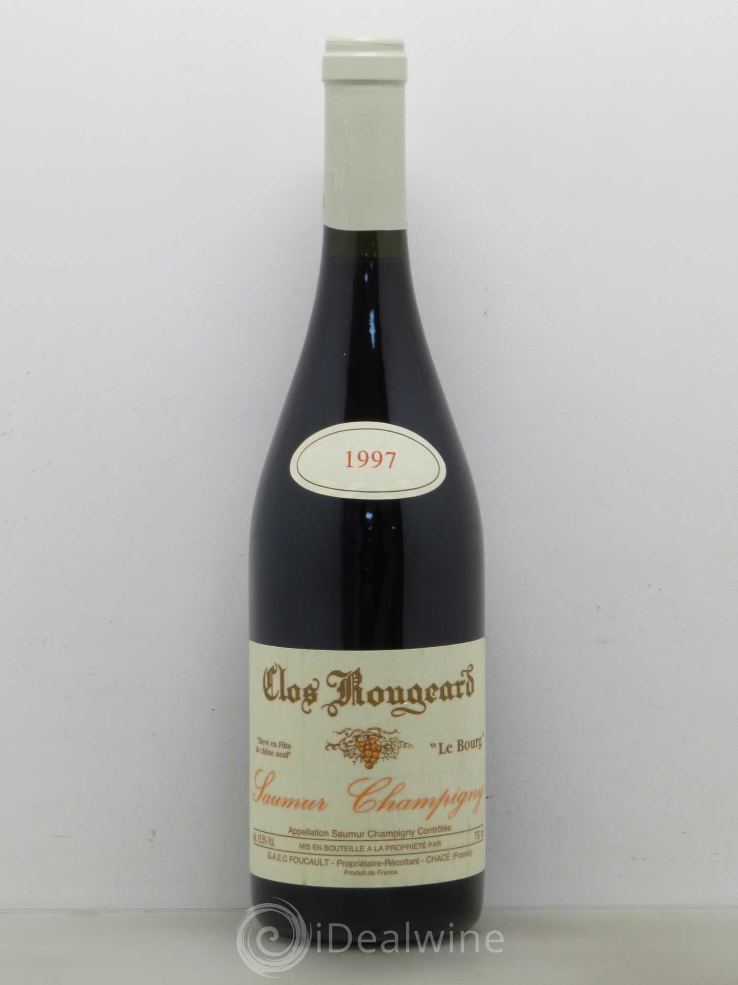 Saumur-Champigny Le Bourg Clos Rougeard 1997 - Lot de 1 bouteille - 0