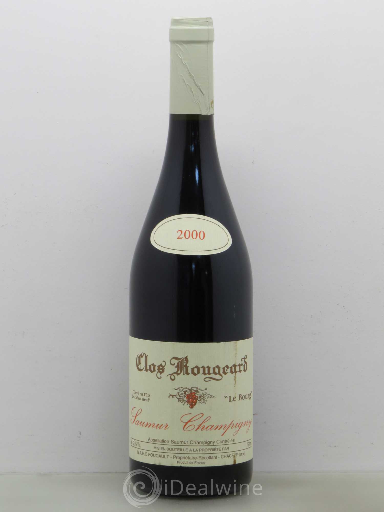 Saumur-Champigny Le Bourg Clos Rougeard 2000 - Lot de 1 bouteille - 0