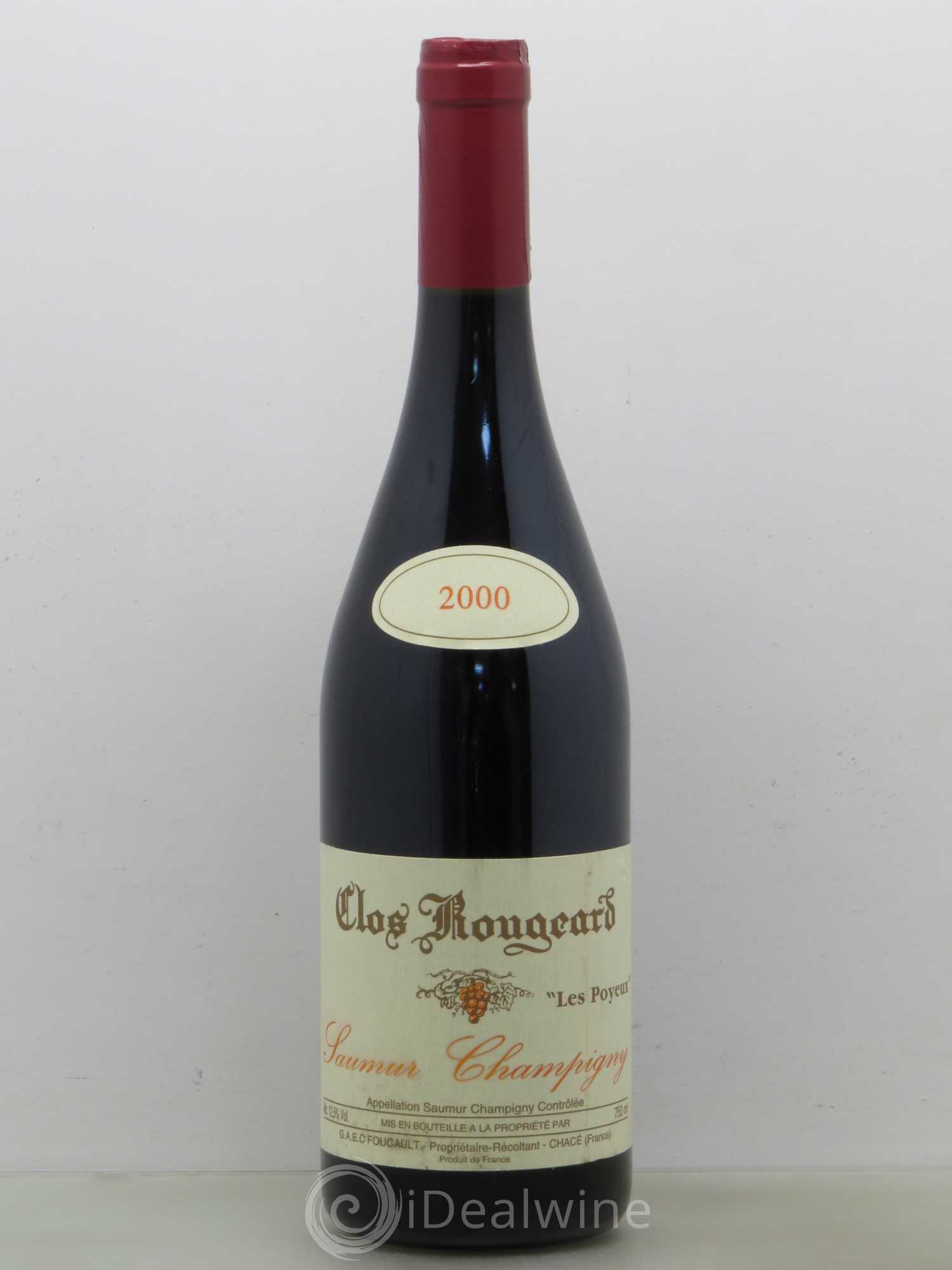 Saumur-Champigny Les Poyeux Clos Rougeard 2000 - Lot de 1 bouteille - 0