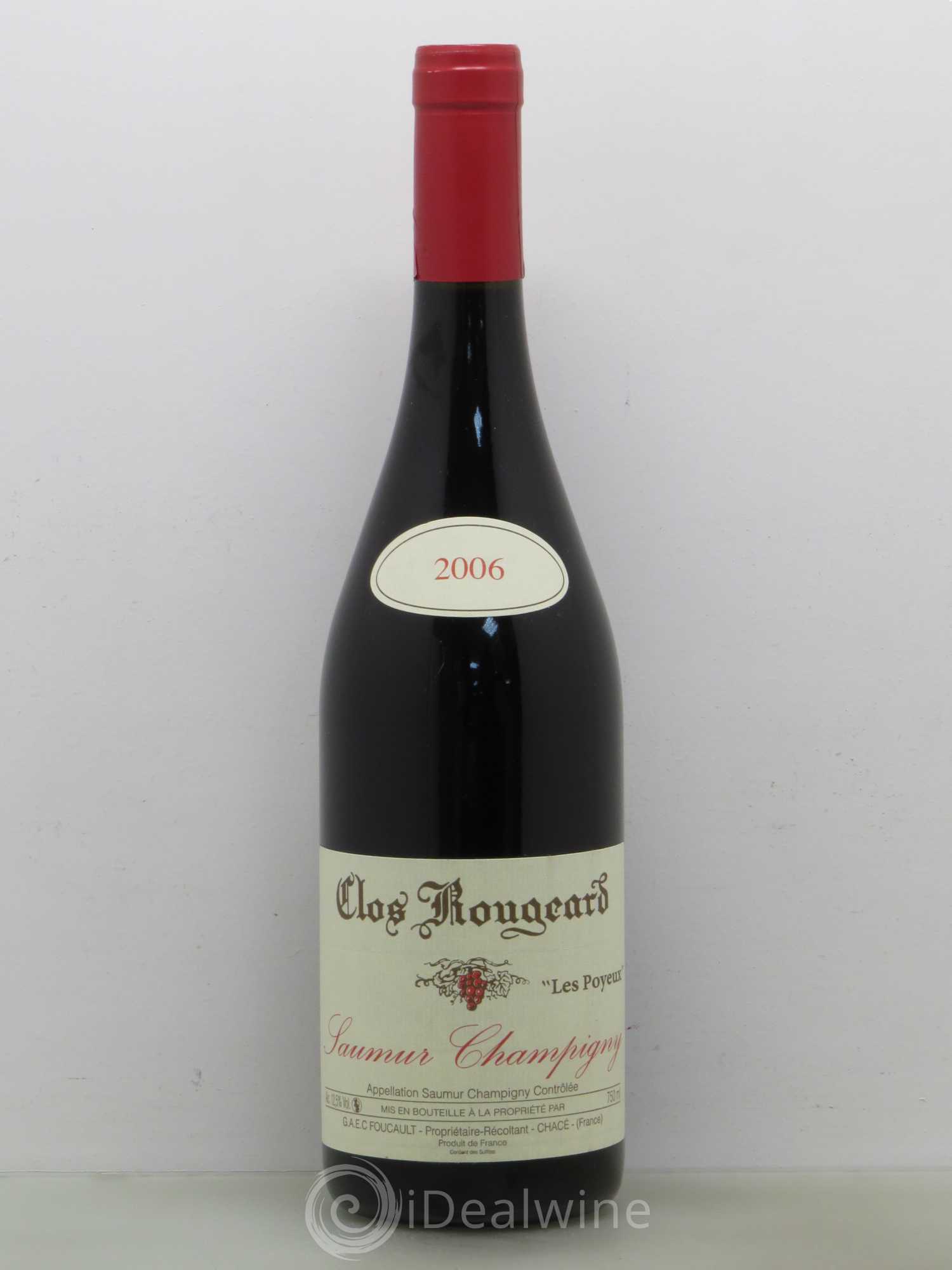 Saumur-Champigny Les Poyeux Clos Rougeard 2006 - Lot de 1 bouteille - 0