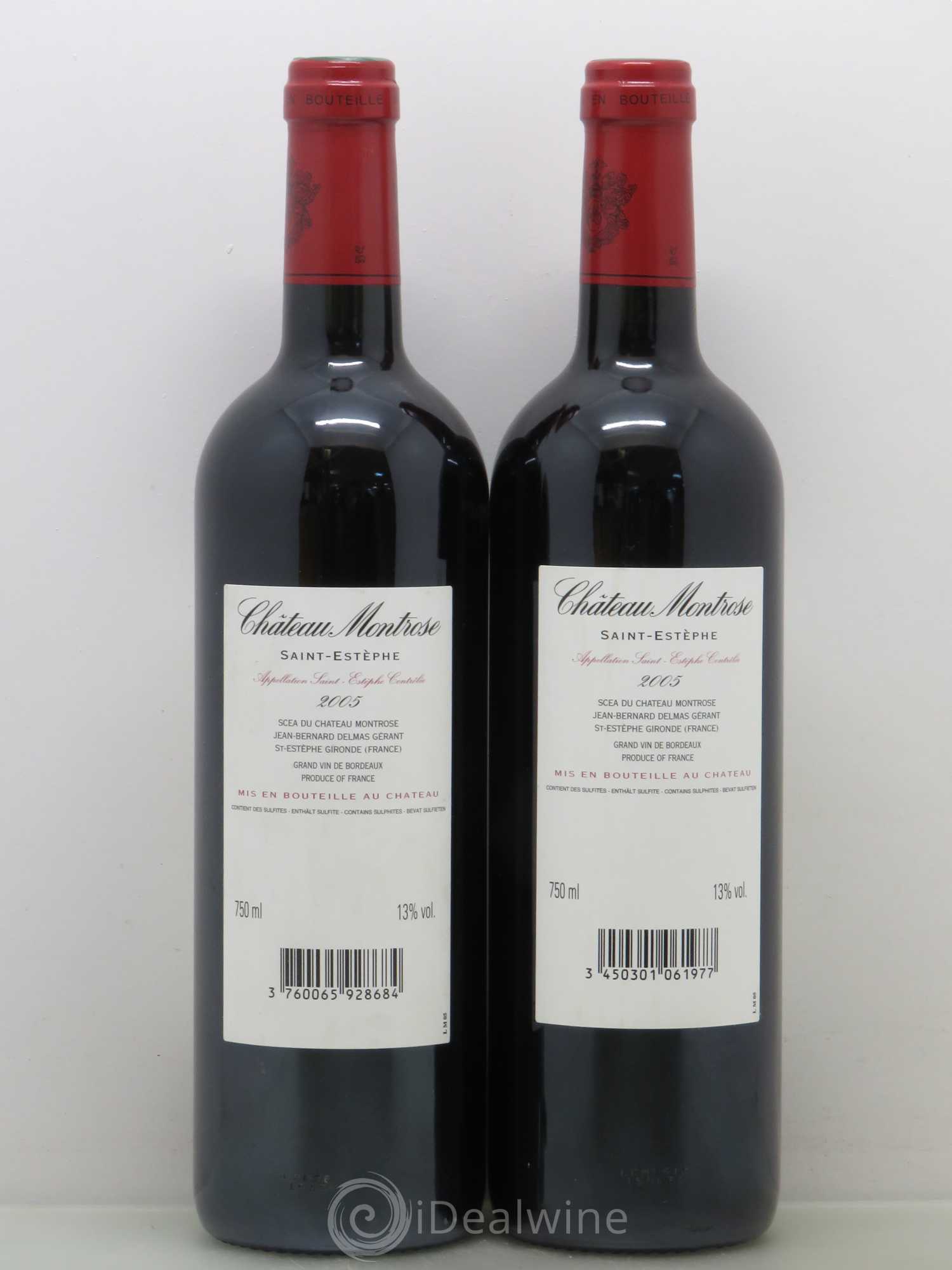 Château Montrose 2ème Grand Cru Classé 2005 - Lot de 2 bouteilles - 1