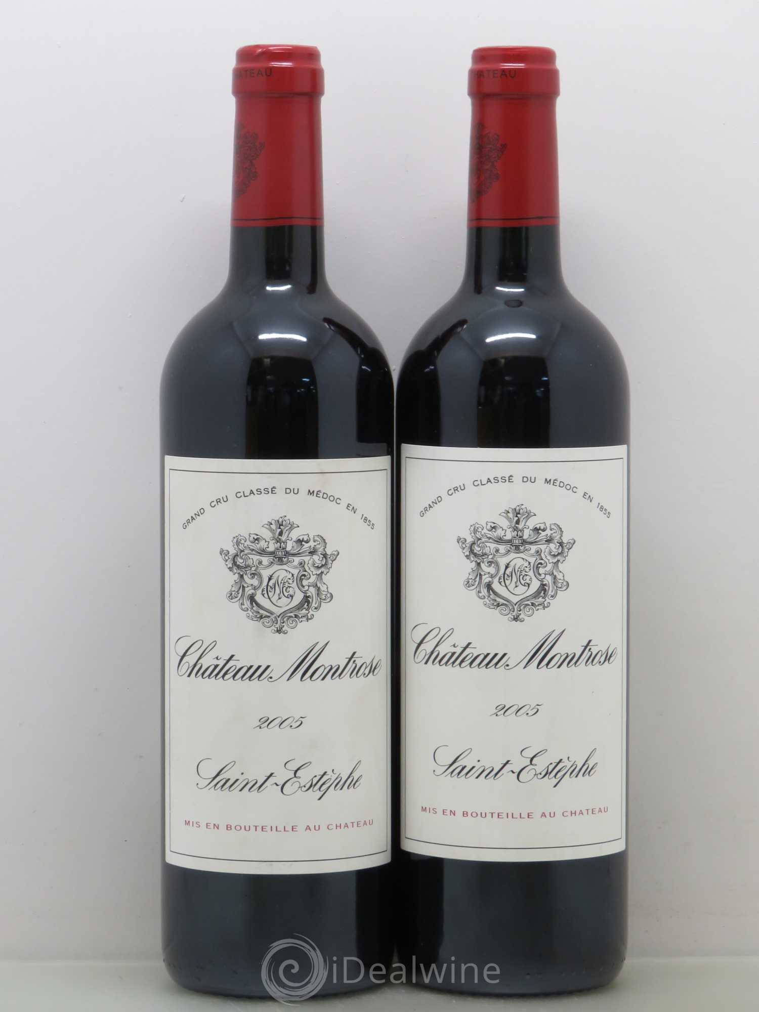 Château Montrose 2ème Grand Cru Classé 2005 - Lot de 2 bouteilles - 0