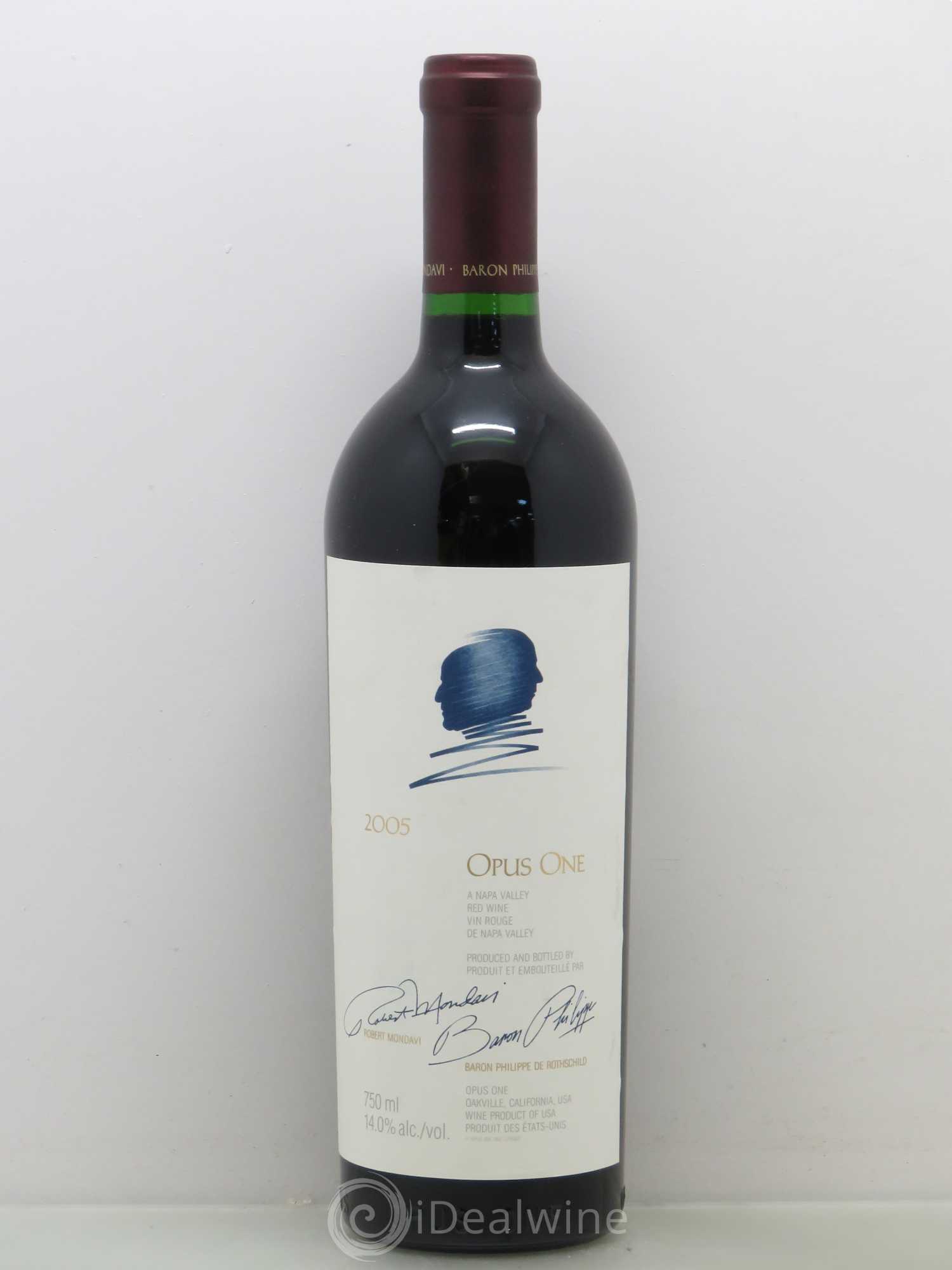 Napa Valley Opus One Robert Mondavi 2005 - Lot de 1 bouteille - 0