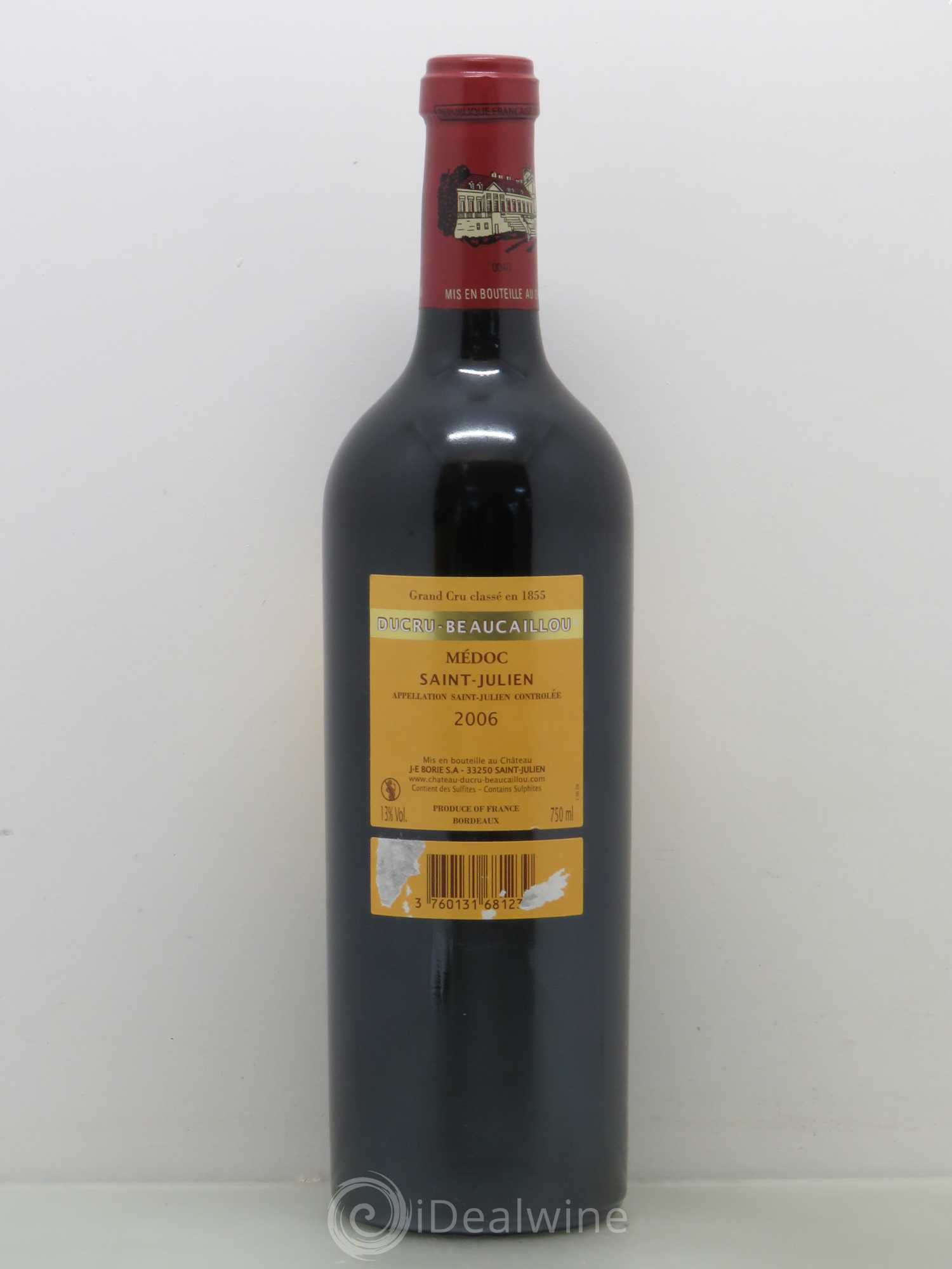 Château Ducru Beaucaillou 2ème Grand Cru Classé 2006 - Lot de 1 bouteille - 1