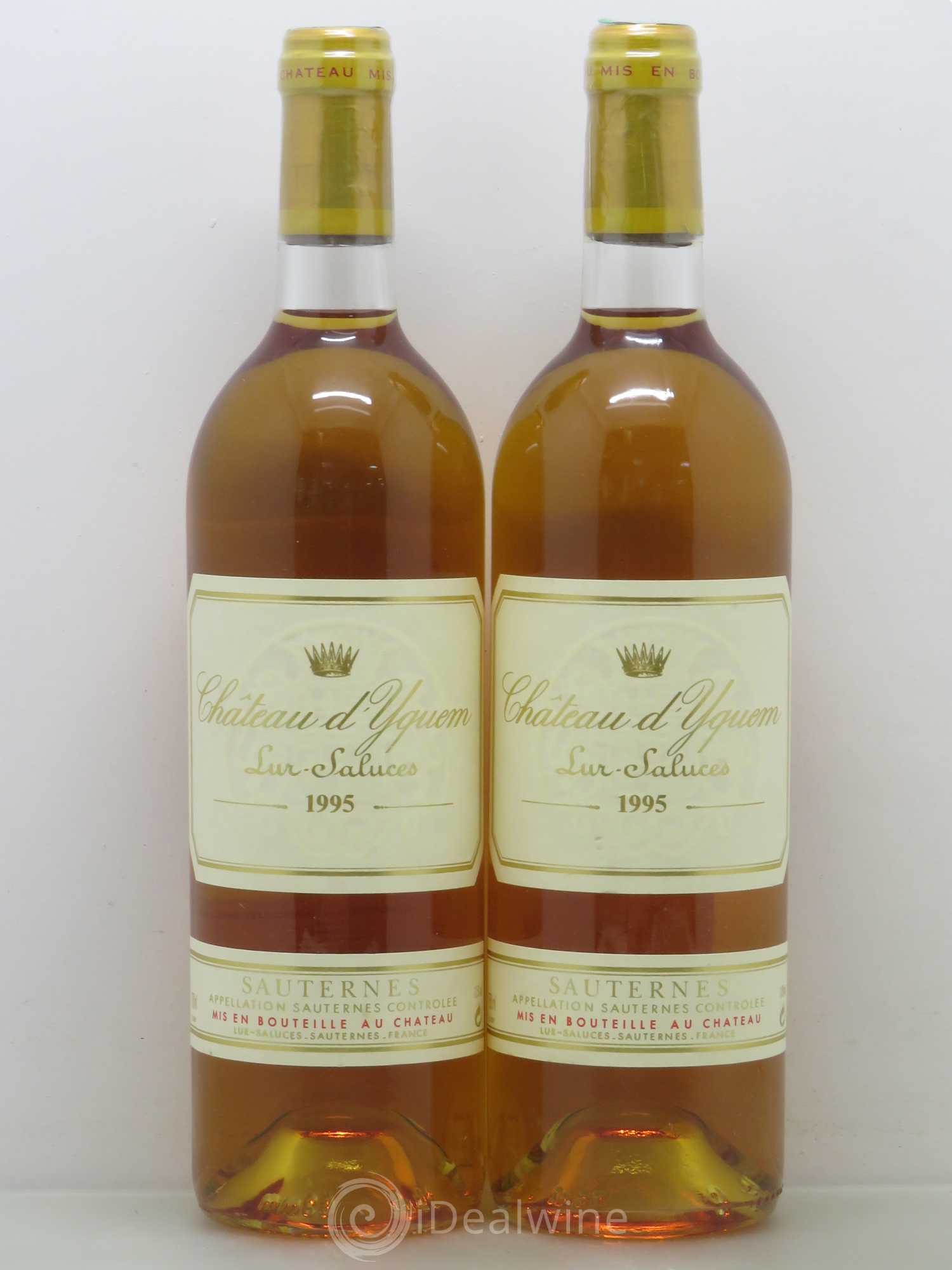 Château d' Yquem 1er Cru Classé Supérieur 1995 - Lotto di 2 bottiglie - 0
