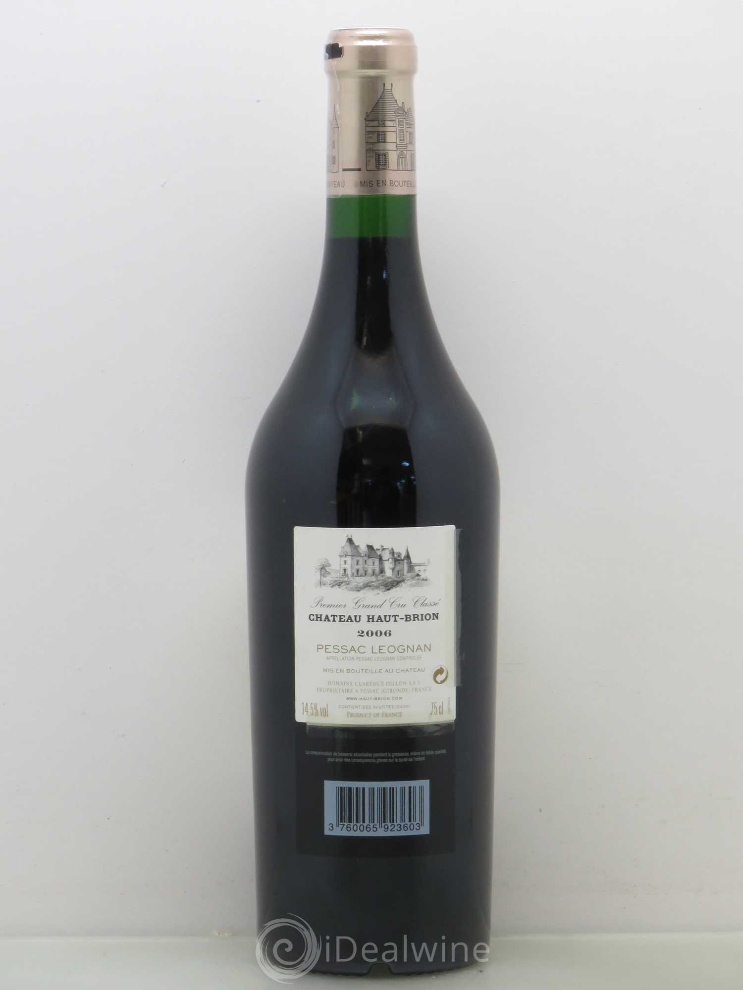 Château Haut Brion 1er Grand Cru Classé 2006 - Posten von 1 Flasche - 1