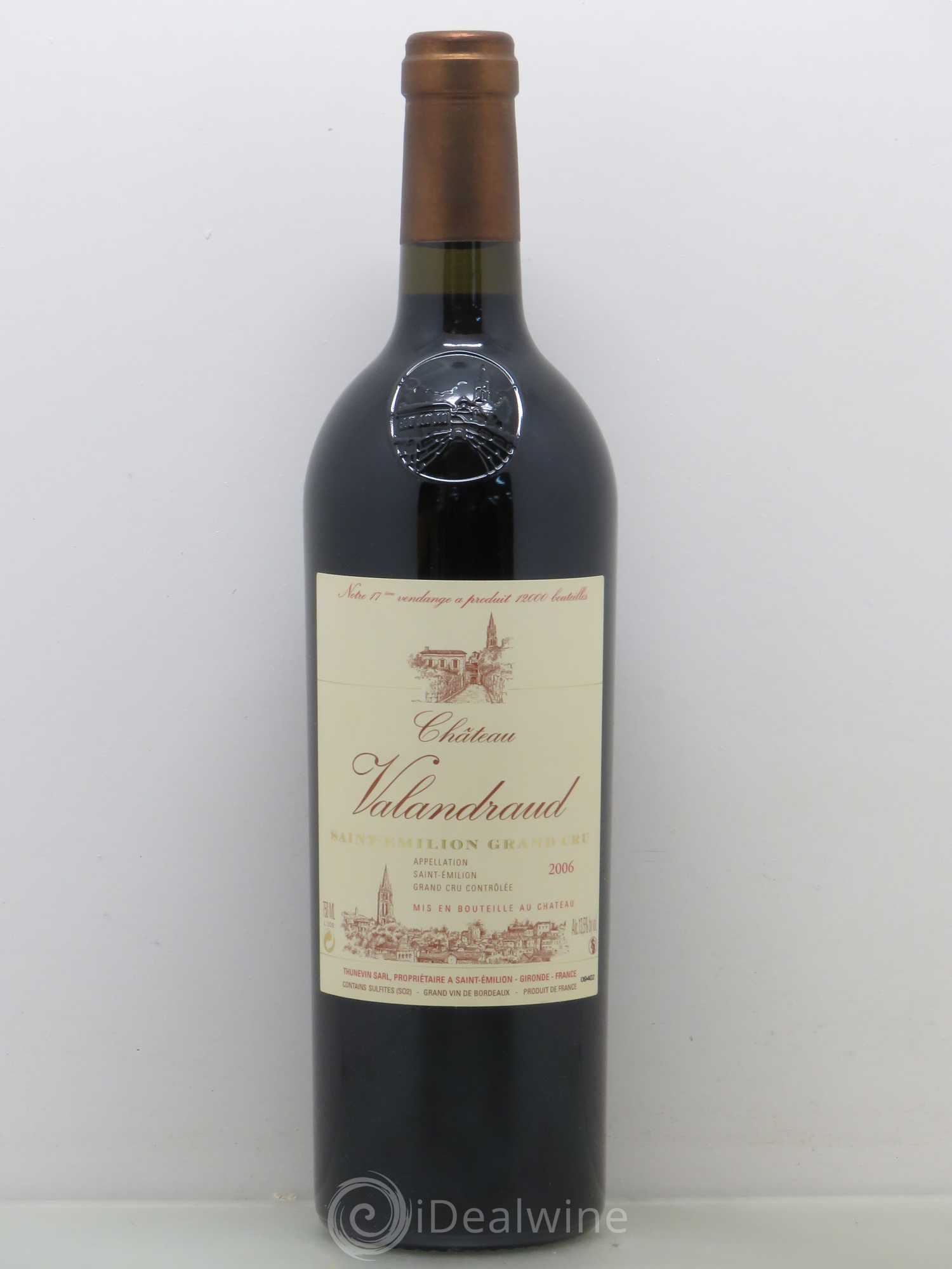 Château de Valandraud (sans prix de réserve) 2006 - Lot de 1 bouteille - 0