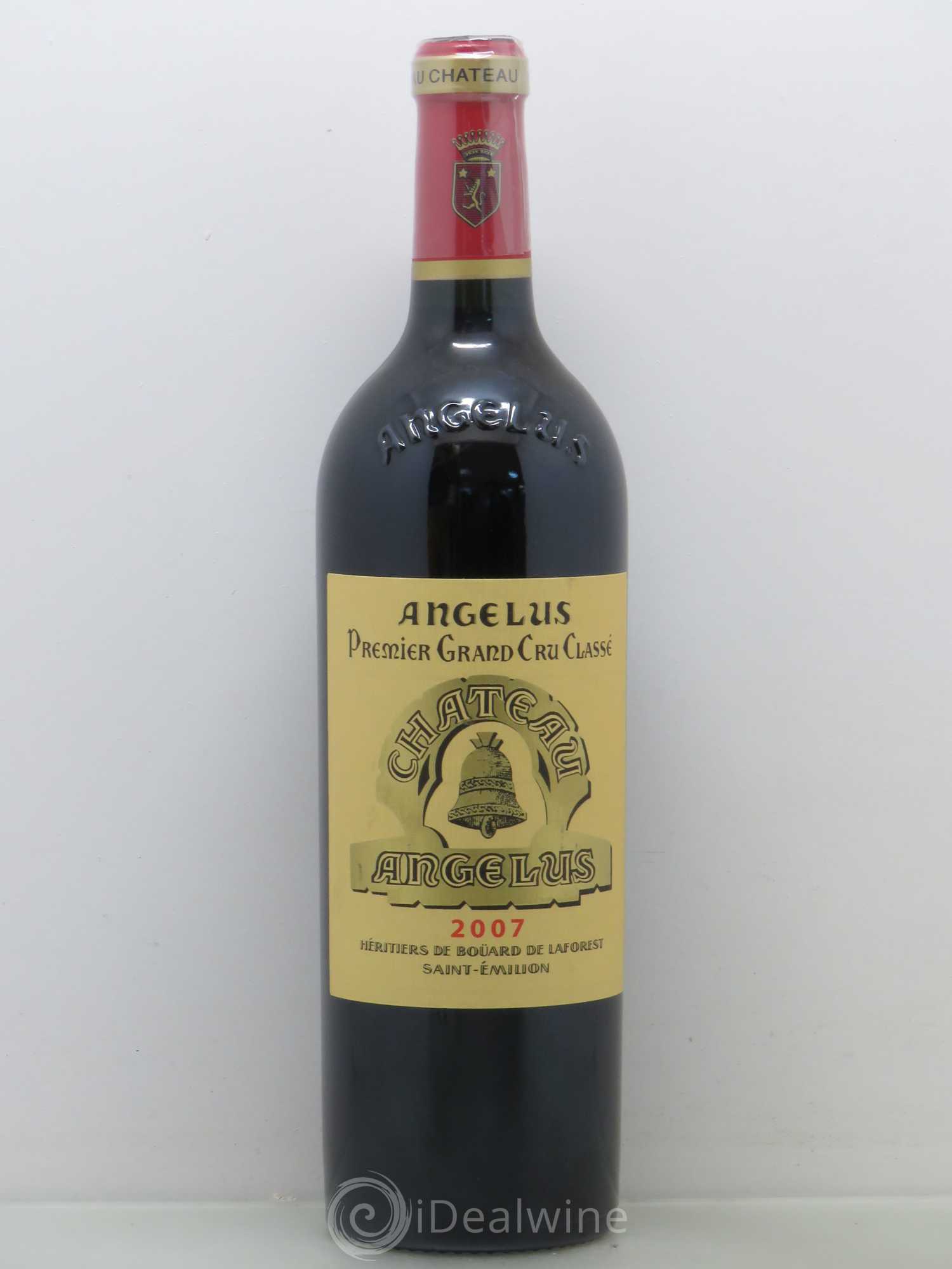 Château Angélus 1er Grand Cru Classé A 2007 - Lot de 1 bouteille - 0