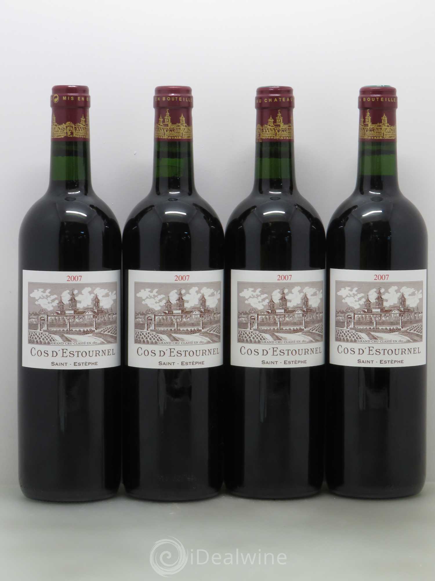 Cos d'Estournel 2ème Grand Cru Classé 2007 - Lot de 4 bouteilles - 0