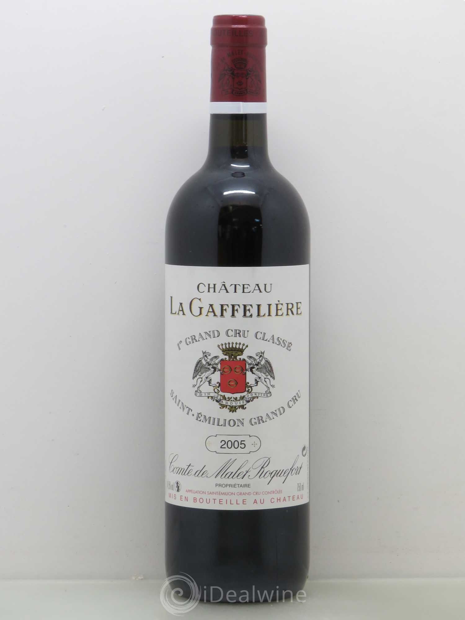 Château la Gaffelière 1er Grand Cru Classé B 2005 - Lot de 1 bouteille - 0