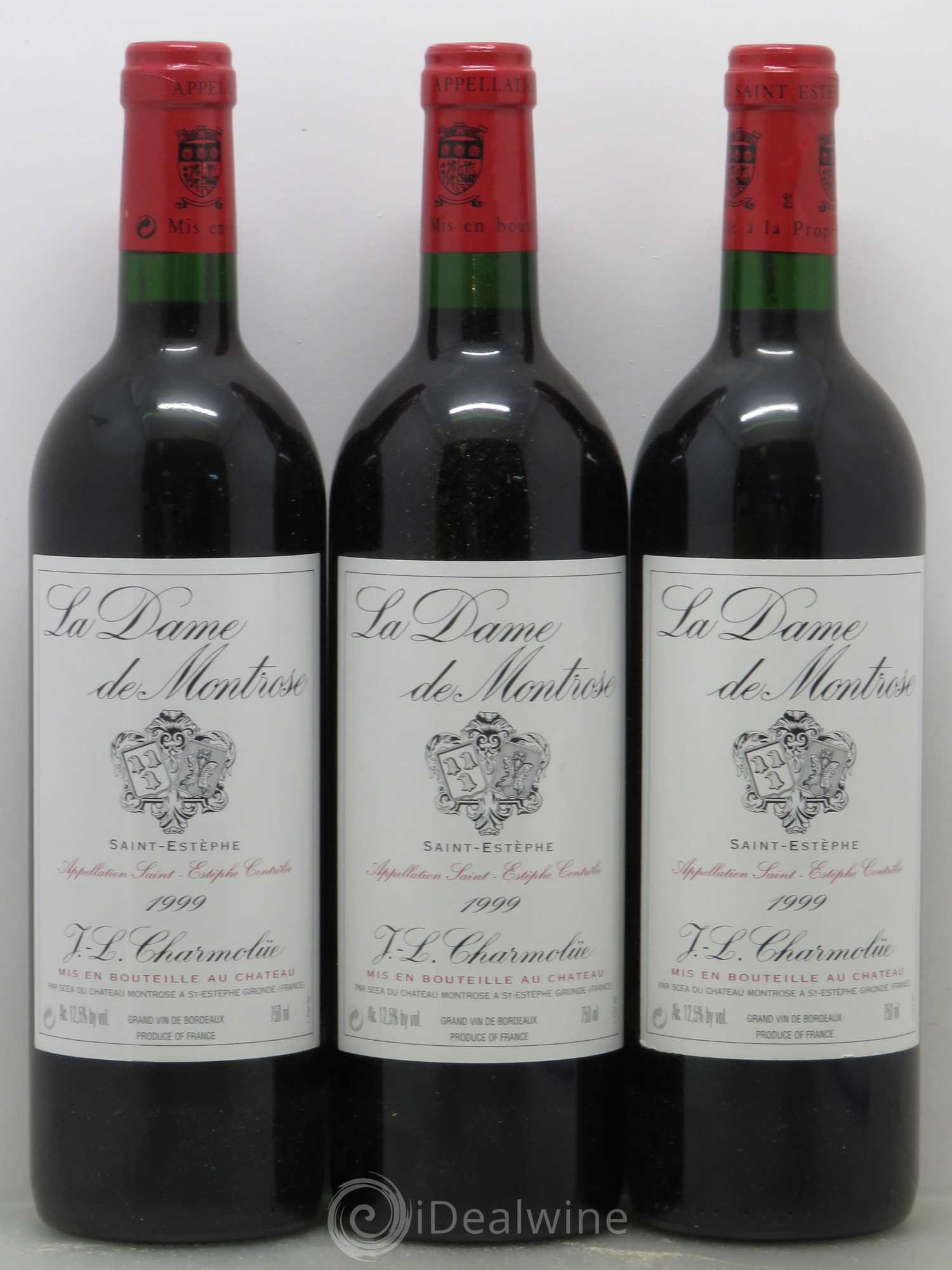 La Dame de Montrose Second Vin 1999 - Lot de 6 bouteilles - 1
