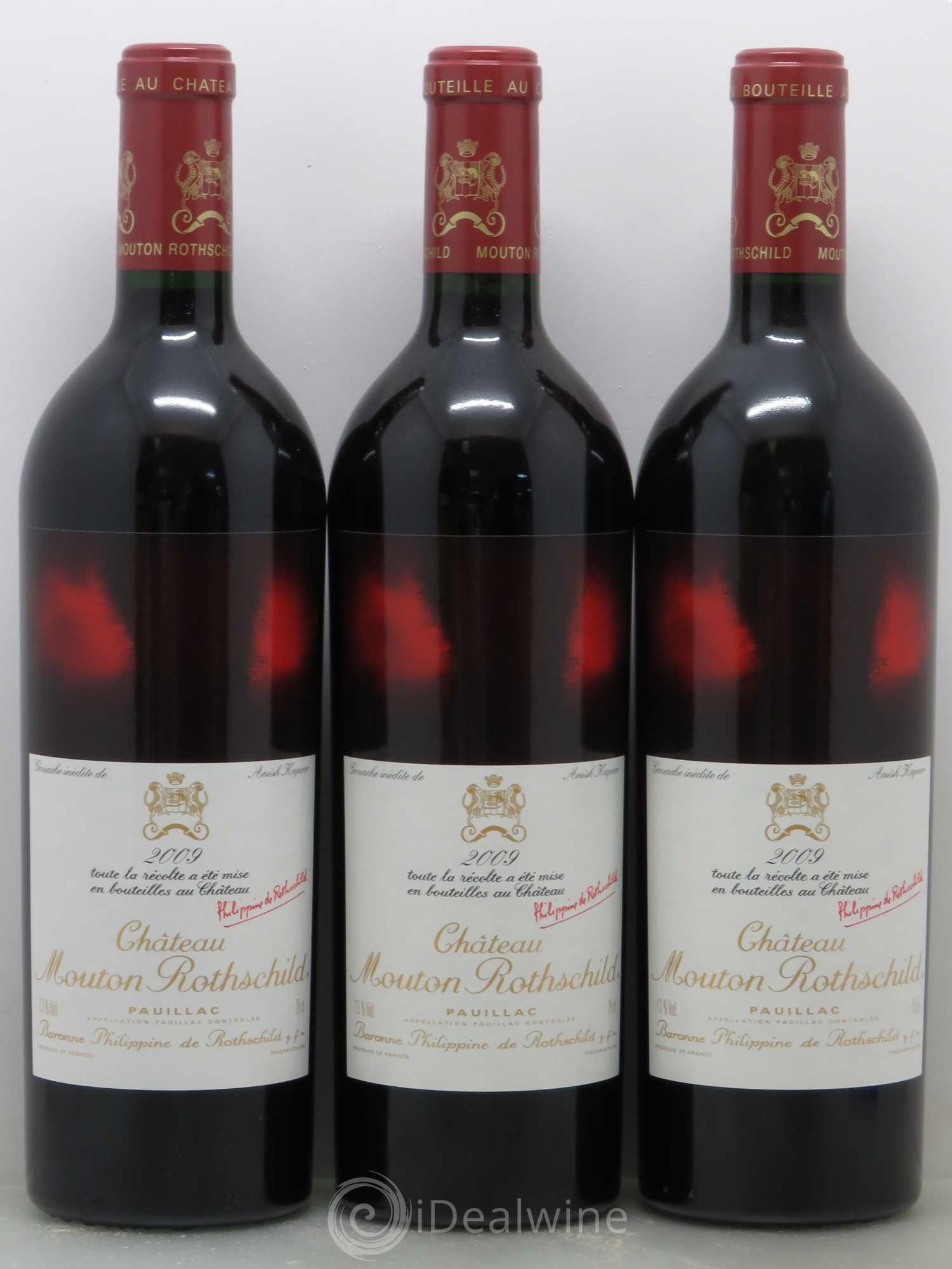 Château Mouton Rothschild 1er Grand Cru Classé 2009 - Lot de 6 bouteilles - 3