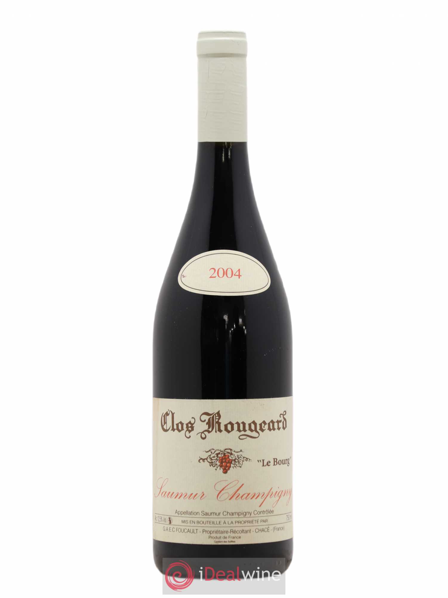 Saumur-Champigny Le Bourg Clos Rougeard 2004 - Lot de 1 bouteille - 0