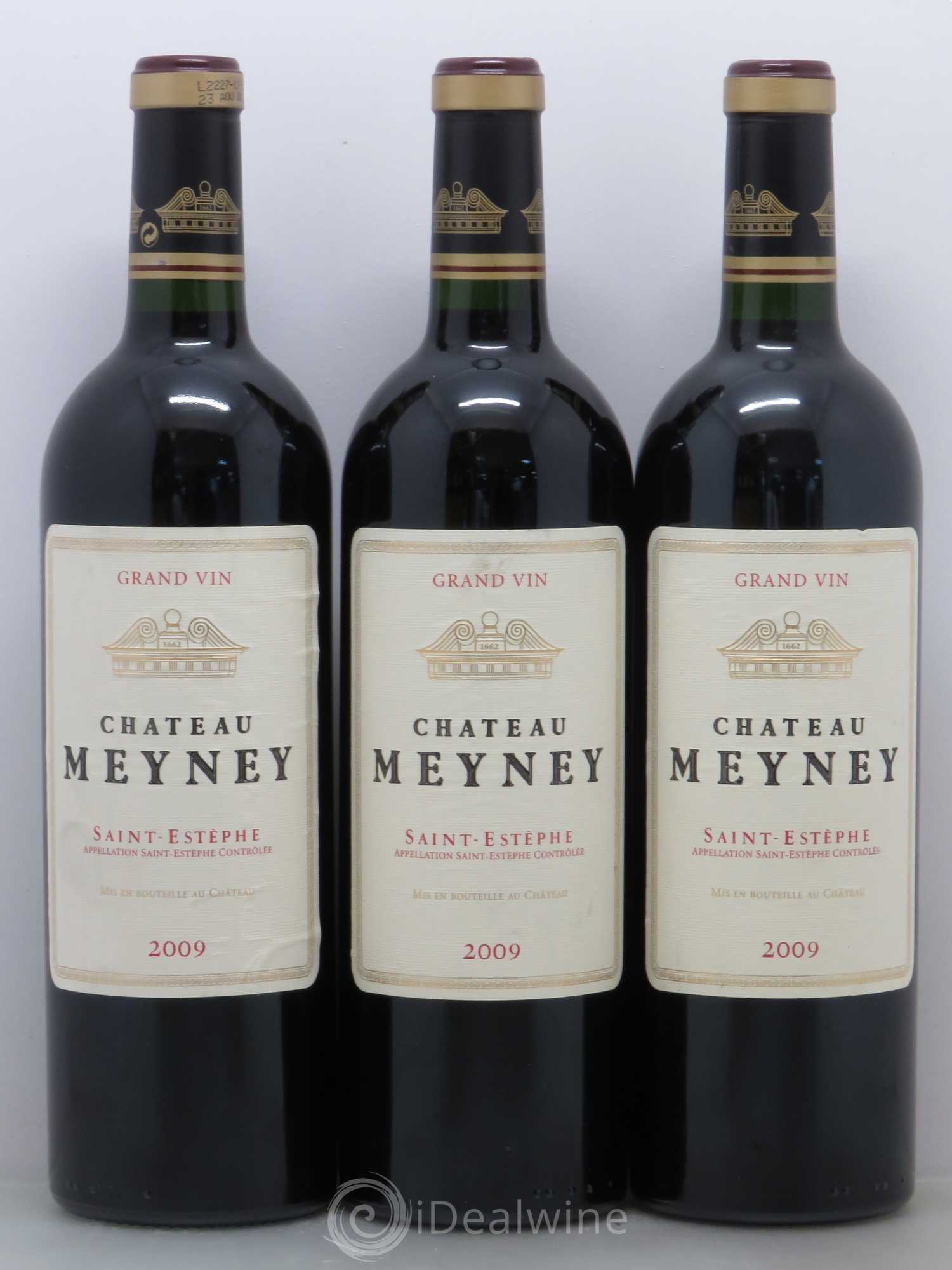 Château Meyney 2009 - Lot de 3 bouteilles - 0