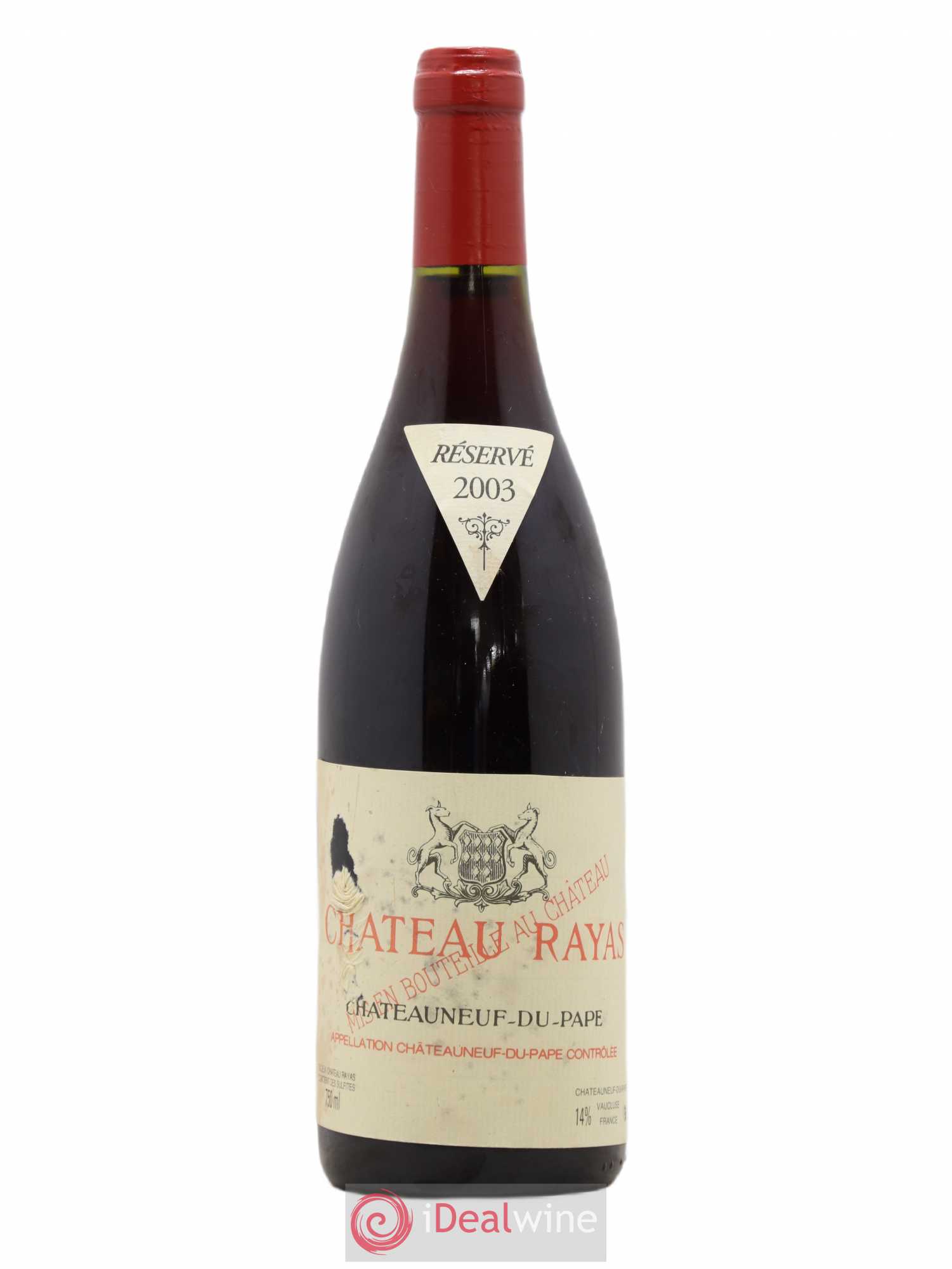 Châteauneuf-du-Pape Château Rayas Emmanuel Reynaud 2003 - Lot de 1 bouteille - 0