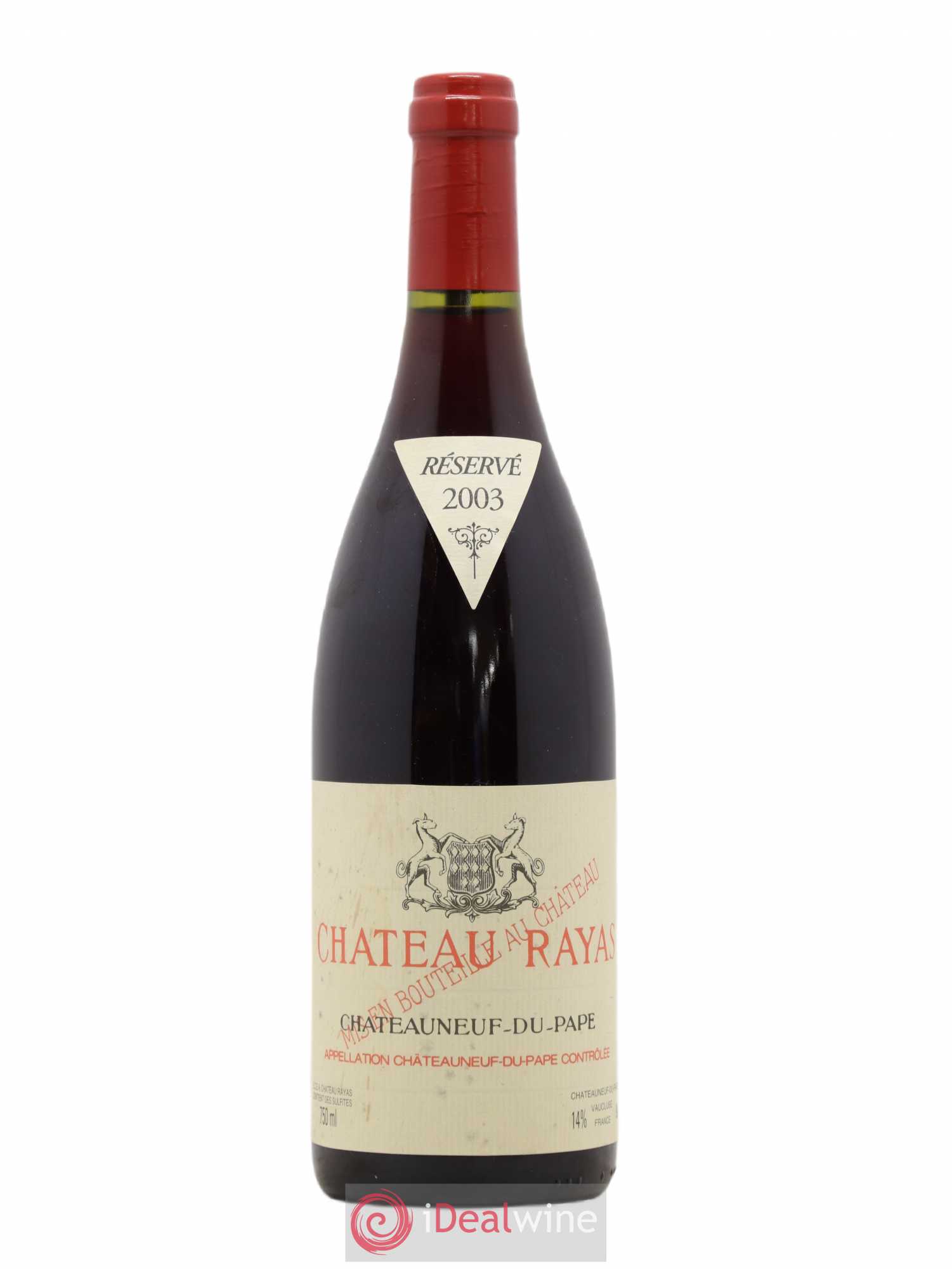 Châteauneuf-du-Pape Château Rayas Emmanuel Reynaud 2003 - Lot de 1 bouteille - 0