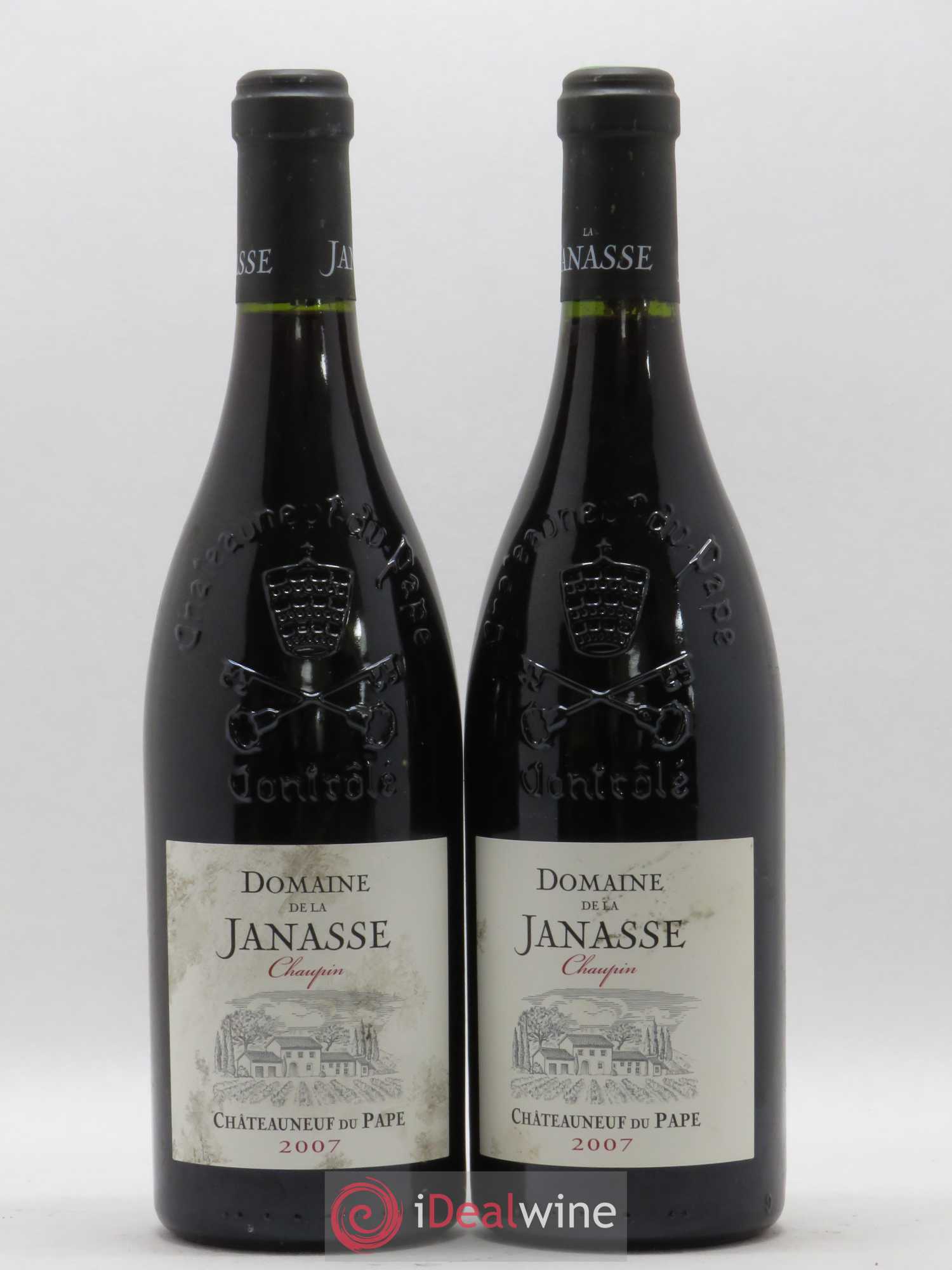 Châteauneuf-du-Pape Cuvée Chaupin La Janasse (Domaine de) 2007 - Lot de 2 bouteilles - 0