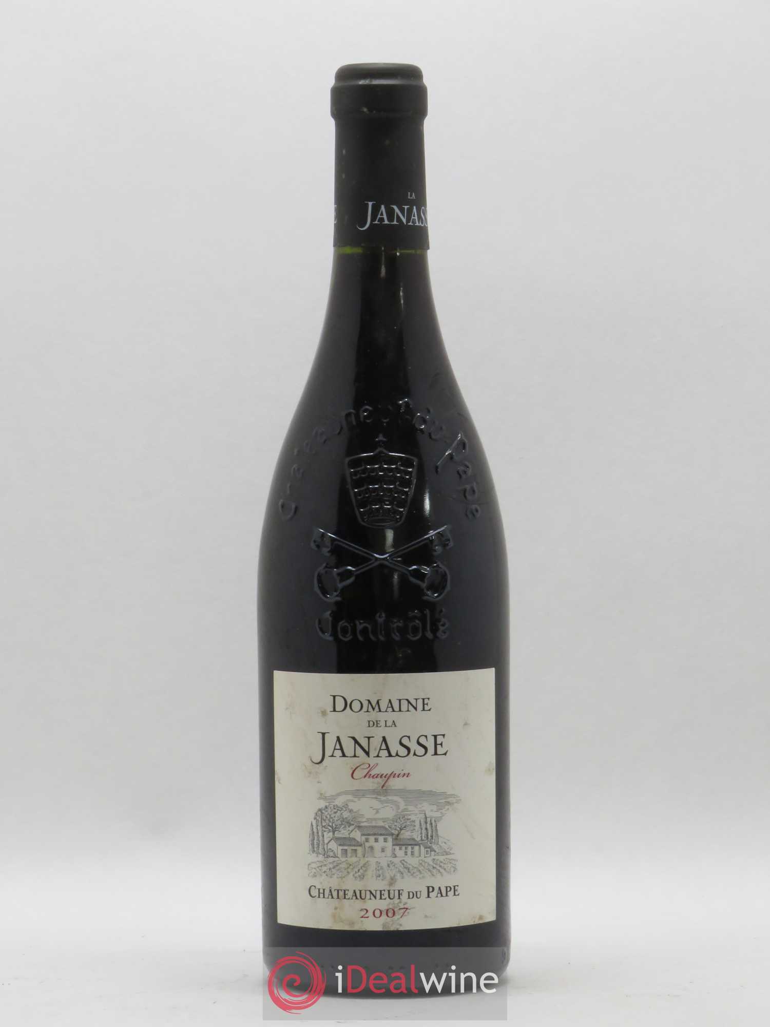 Châteauneuf-du-Pape Cuvée Chaupin La Janasse (Domaine de) 2007 - Lot de 1 bouteille - 0
