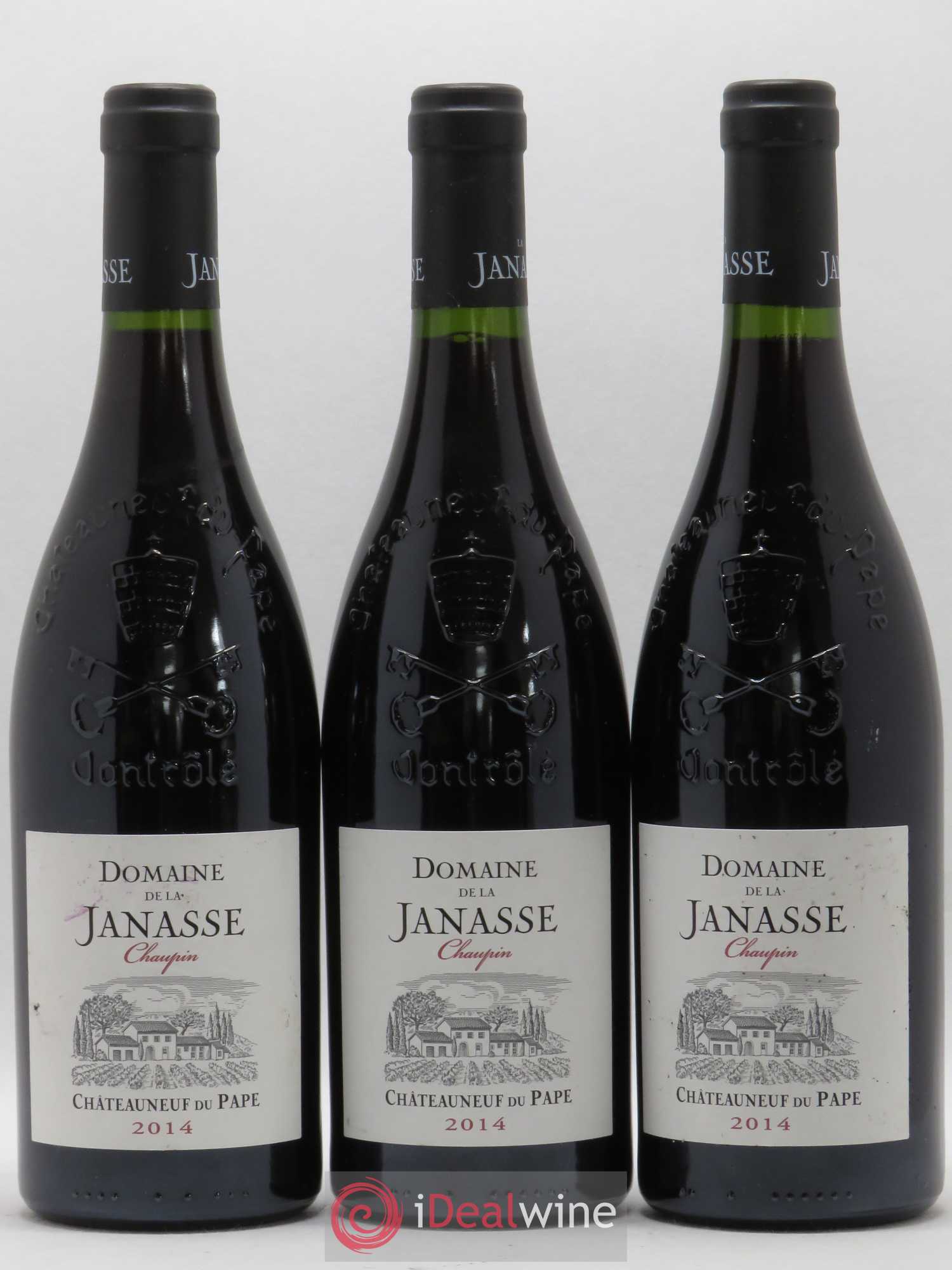 Châteauneuf-du-Pape Cuvée Chaupin La Janasse (Domaine de) 2014 - Lot de 3 bouteilles - 0