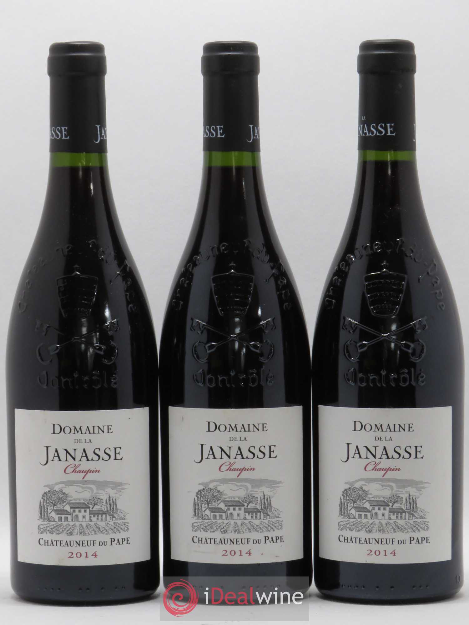 Châteauneuf-du-Pape Cuvée Chaupin La Janasse (Domaine de) 2014 - Lot de 3 bouteilles - 0