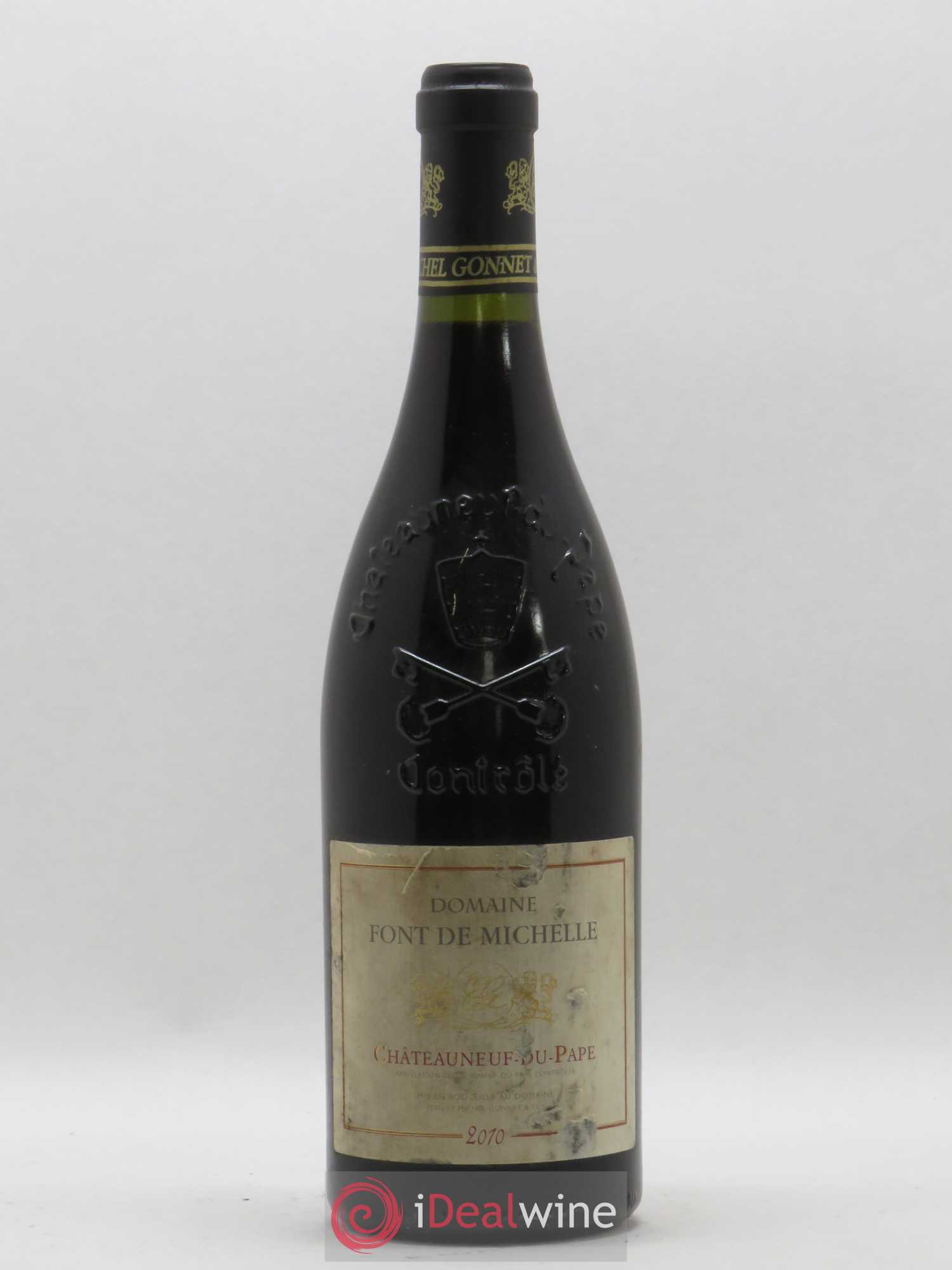Châteauneuf-du-Pape Domaine Font de Michelle Famille Gonnet 2010 - Lot de 1 bouteille - 0