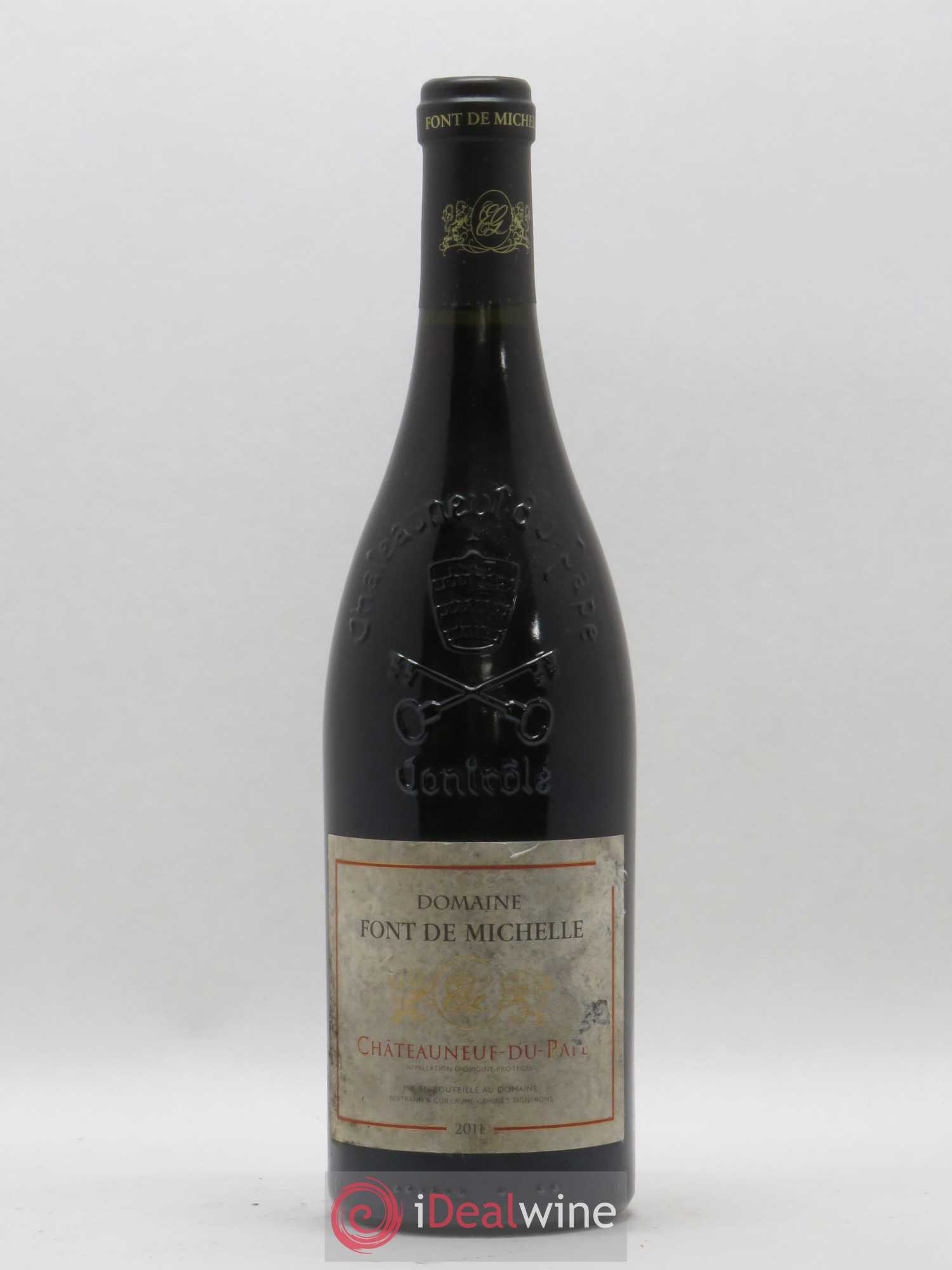 Châteauneuf-du-Pape Domaine Font de Michelle Famille Gonnet 2011 - Lot de 1 bouteille - 0