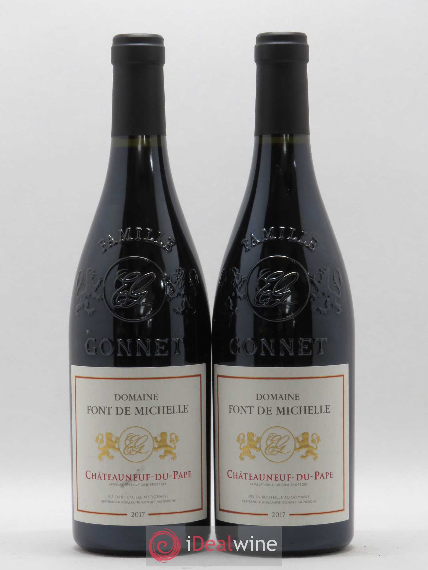 Châteauneuf-du-Pape Domaine Font de Michelle Famille Gonnet 2017 - Lot de 2 bouteilles - 0