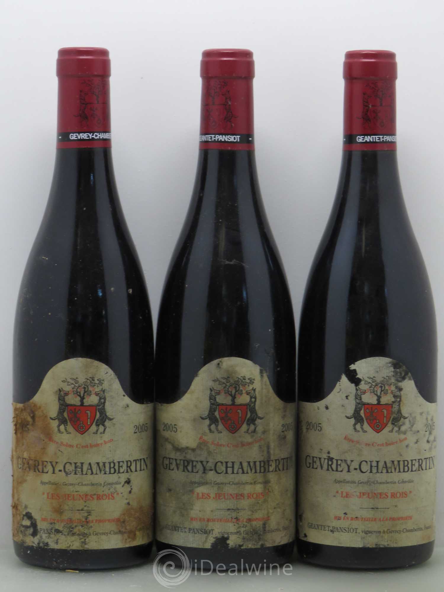 Gevrey-Chambertin Les Jeunes Rois Geantet-Pansiot 2005 - Lot de 6 bouteilles - 2