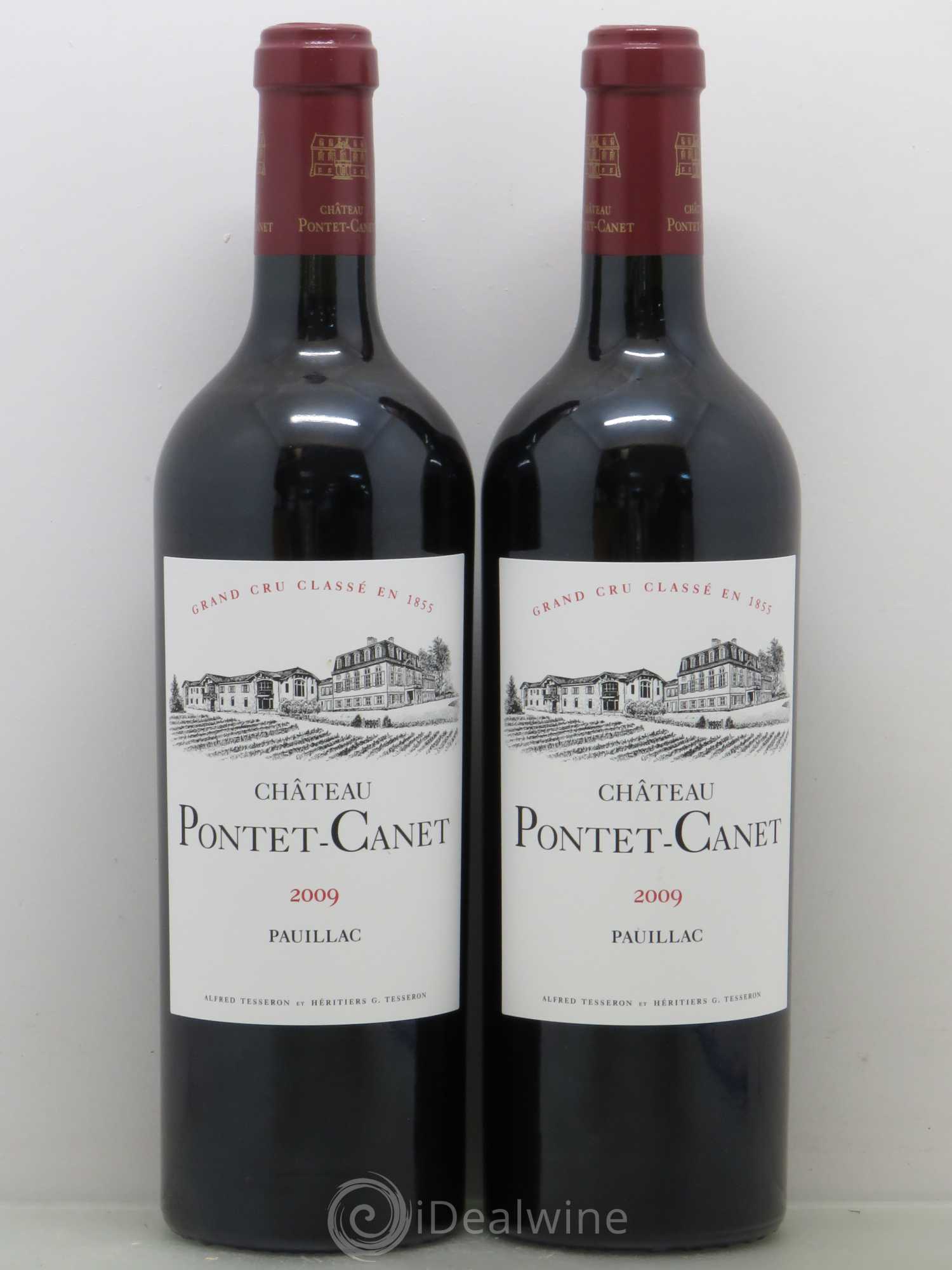 Château Pontet Canet 5ème Grand Cru Classé 2009 - Lot de 4 bouteilles - 3