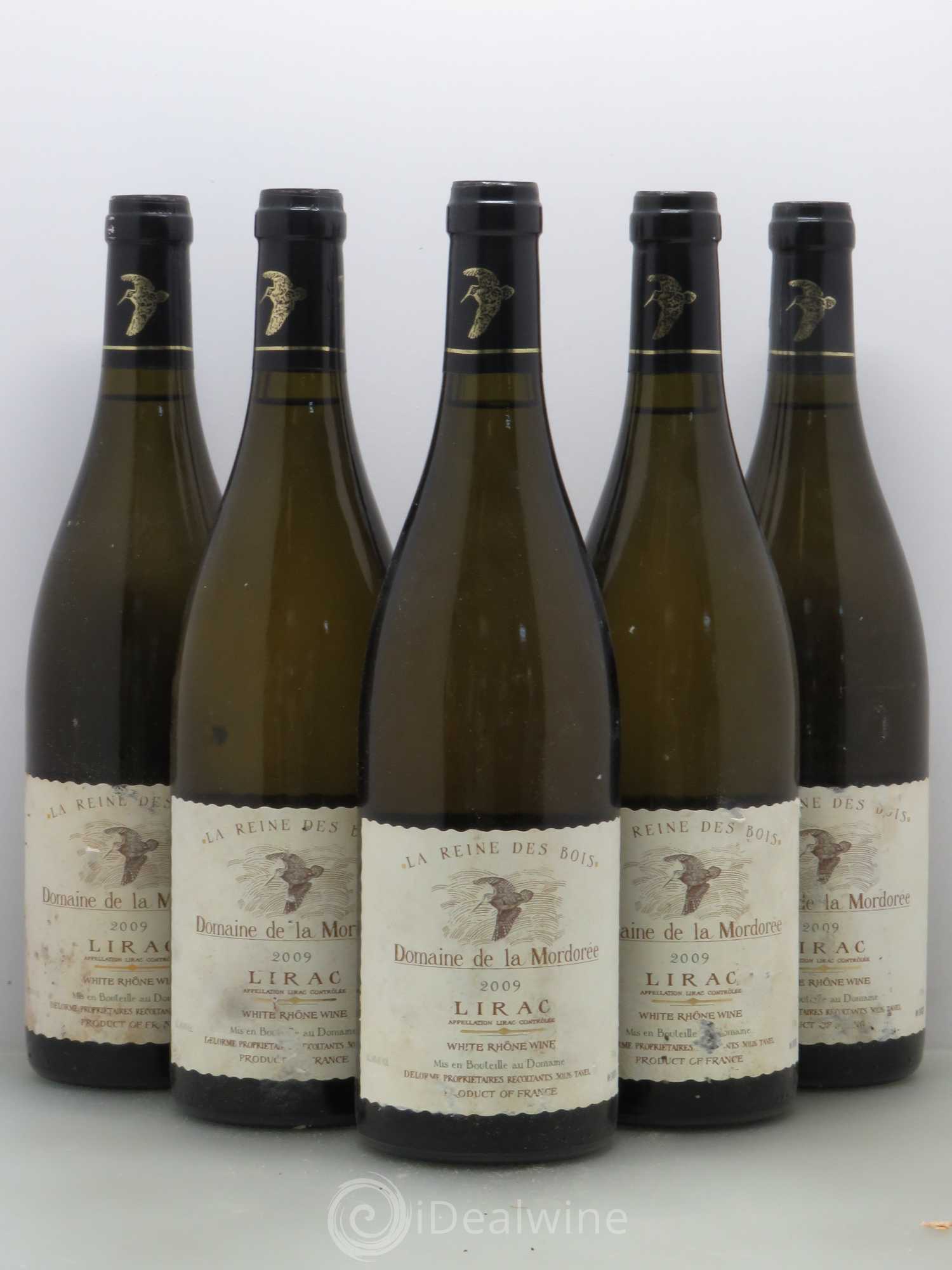 Lirac Cuvée Reine des Bois La Mordorée (Domaine de) (sans prix de réserve) 2009 - Lot de 5 bouteilles - 0