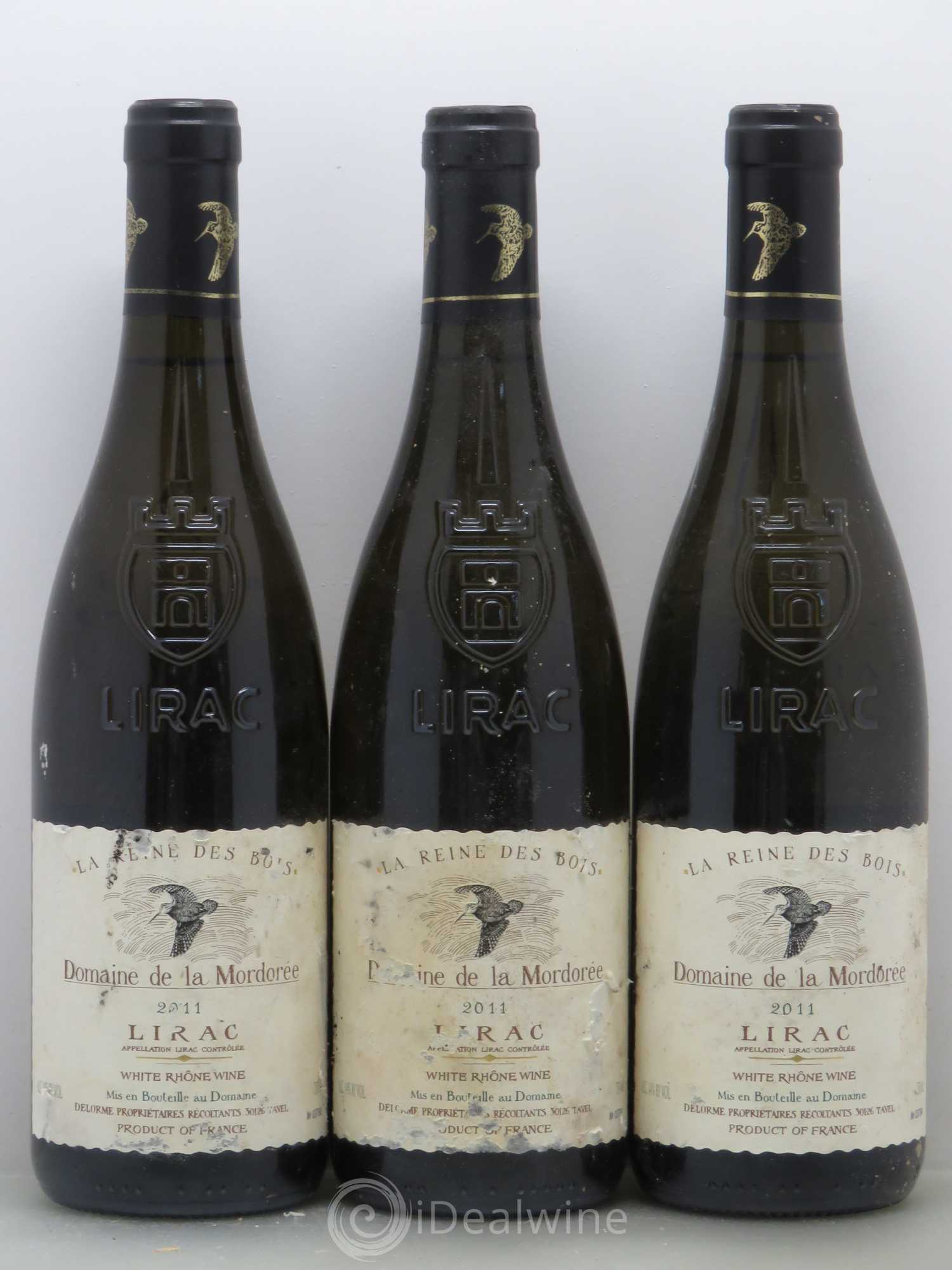 Lirac Cuvée Reine des Bois La Mordorée (Domaine de) 2011 - Lot de 5 bouteilles - 1