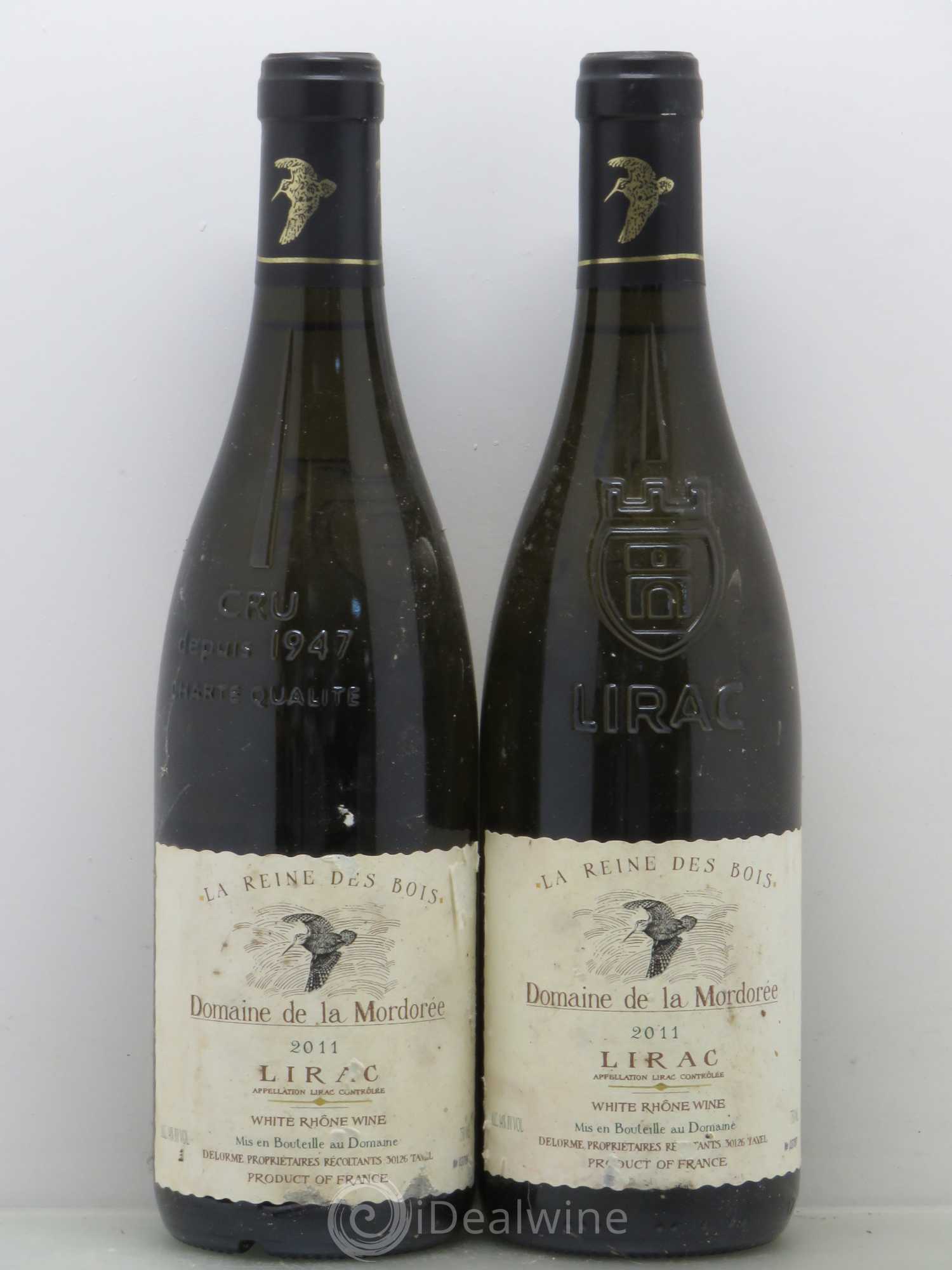 Lirac Cuvée Reine des Bois La Mordorée (Domaine de) 2011 - Lot de 5 bouteilles - 2