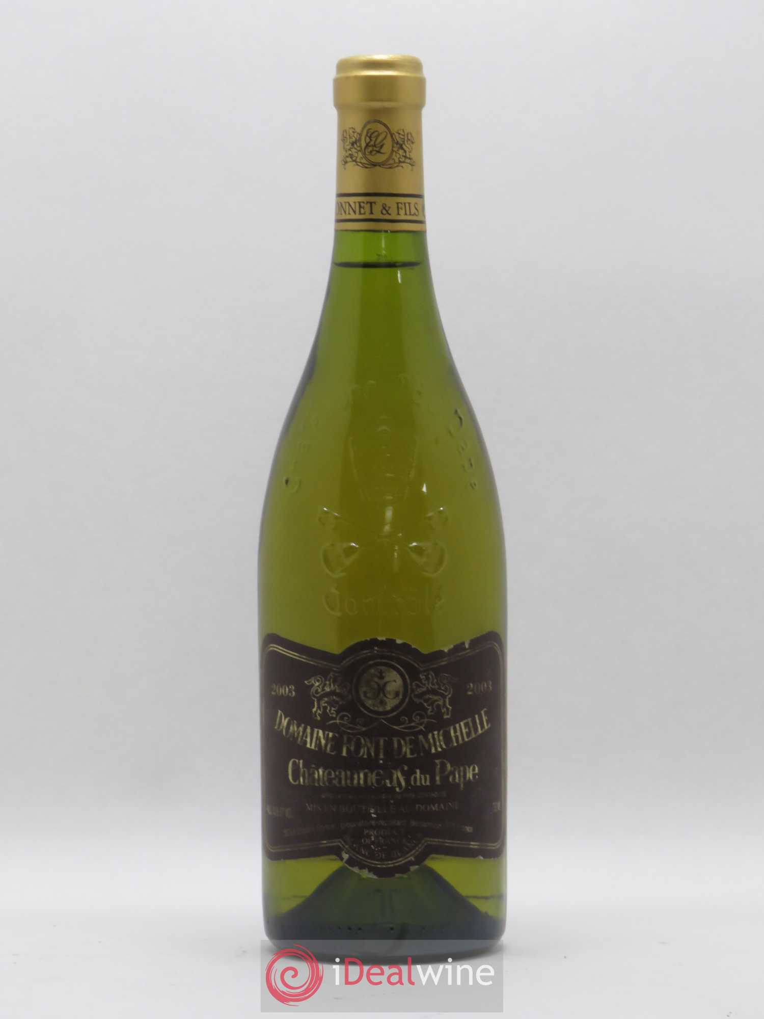 Châteauneuf-du-Pape Domaine Font de Michelle 2003 - Posten von 1 Flasche - 0