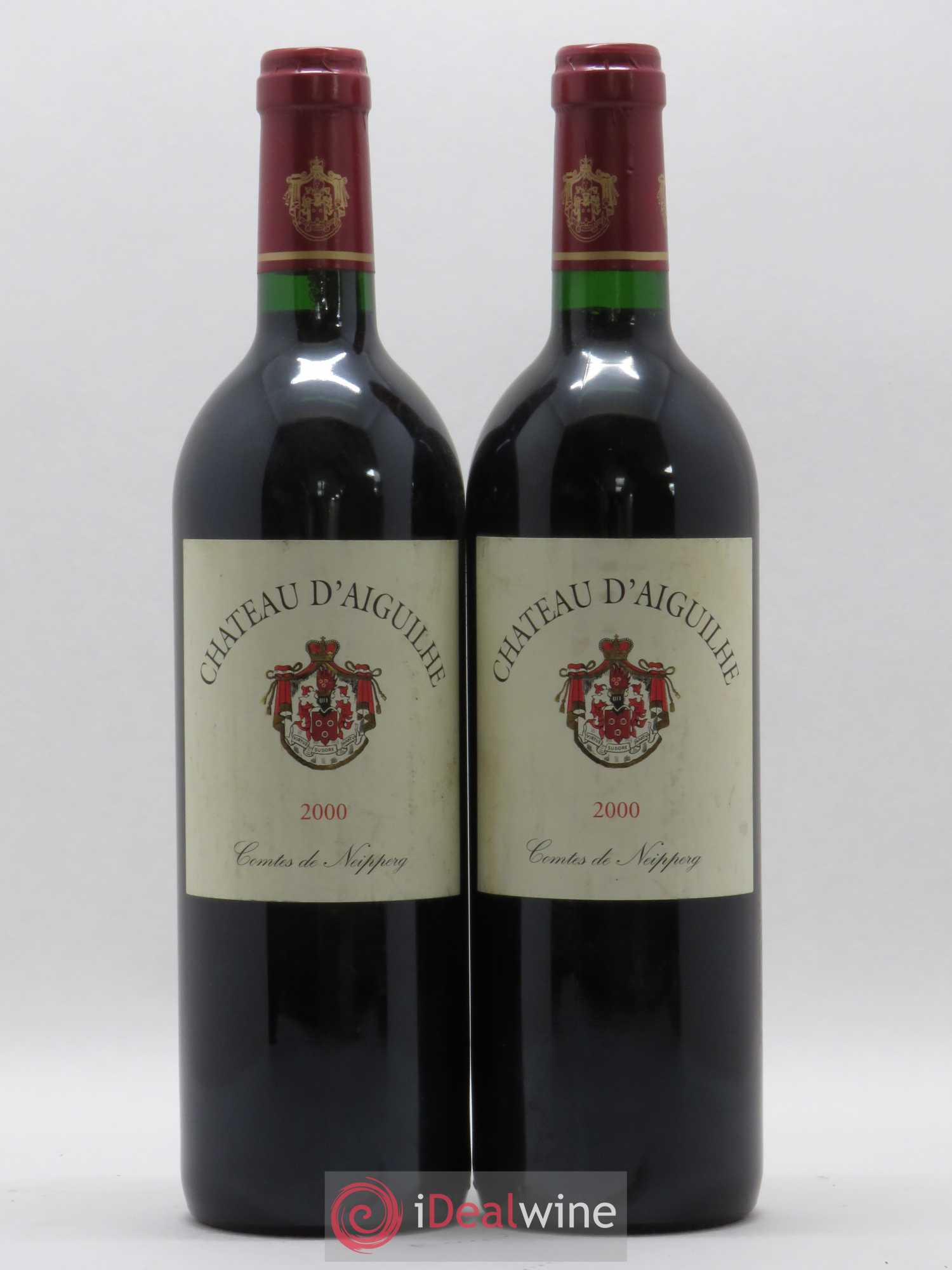Château d' Aiguilhe 2000 - Lot de 2 bouteilles - 0